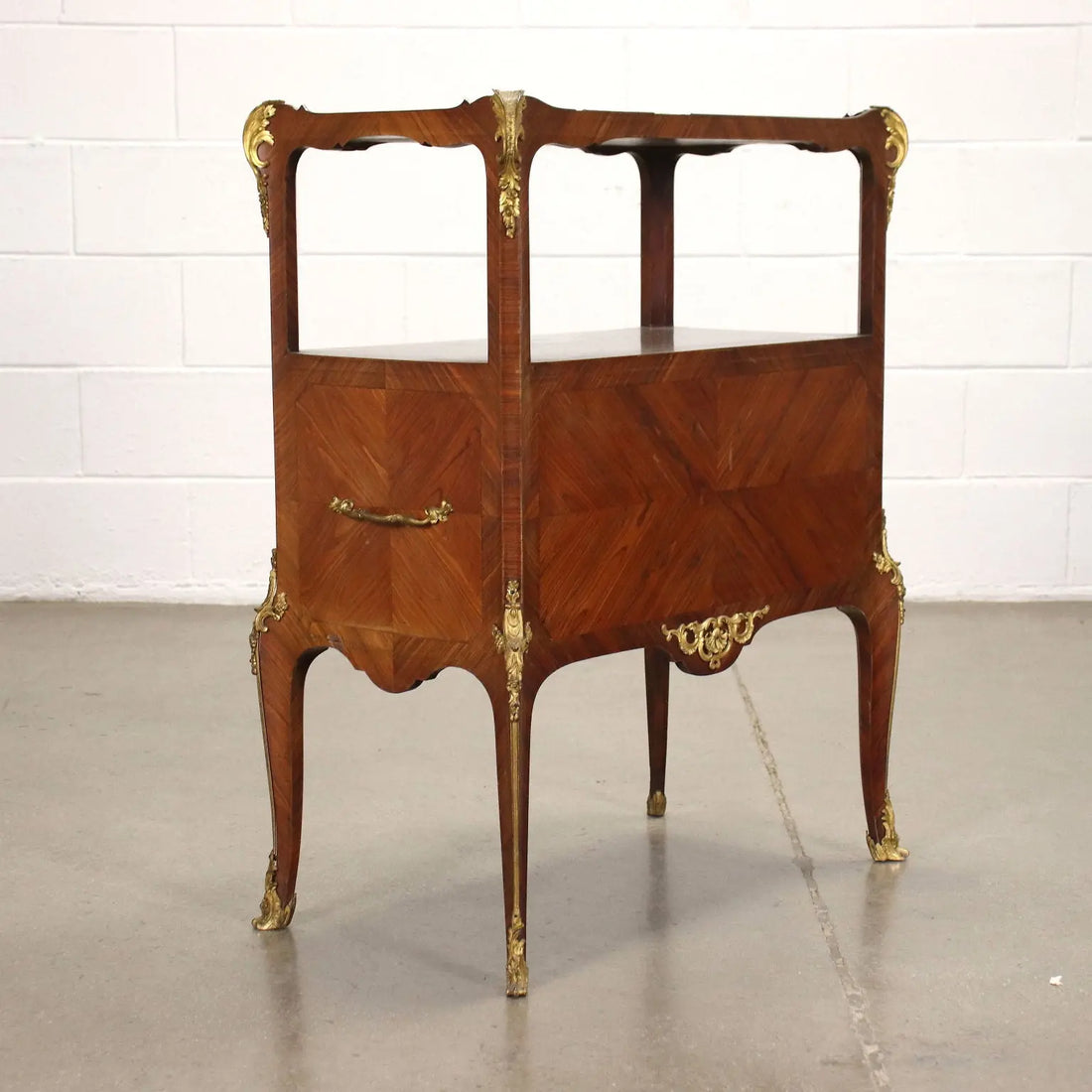 Bookcase and Étagère Mahogany Bronze Napoleon III - France XIX Century | Antiques | Other Furniture