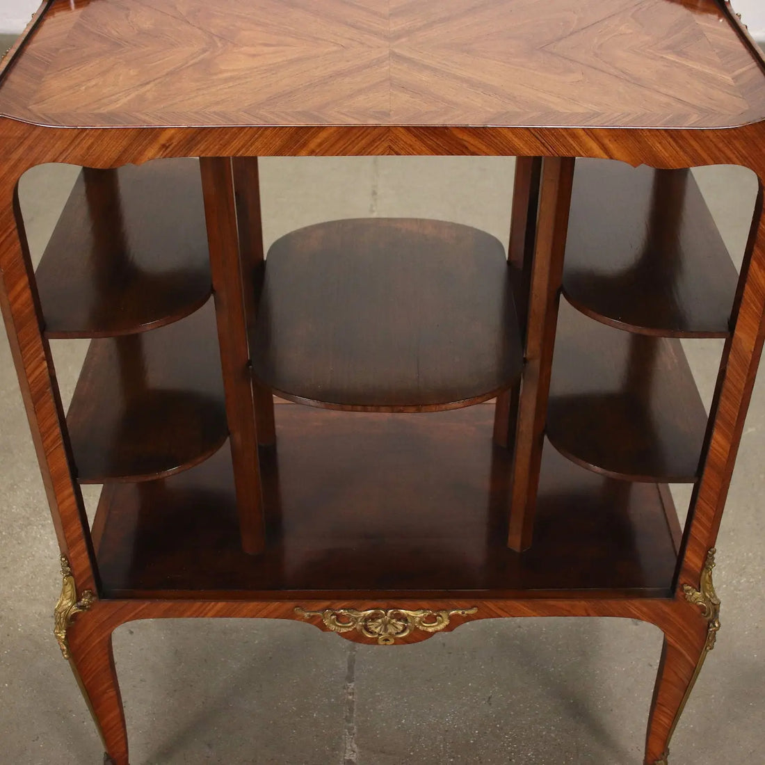 Bookcase and Étagère Mahogany Bronze Napoleon III - France XIX Century | Antiques | Other Furniture