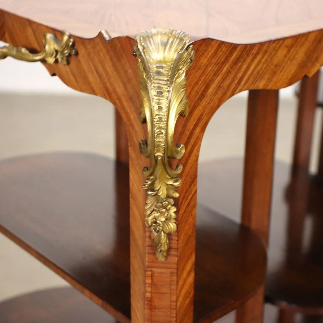 Bookcase and Étagère Mahogany Bronze Napoleon III - France XIX Century | Antiques | Other Furniture