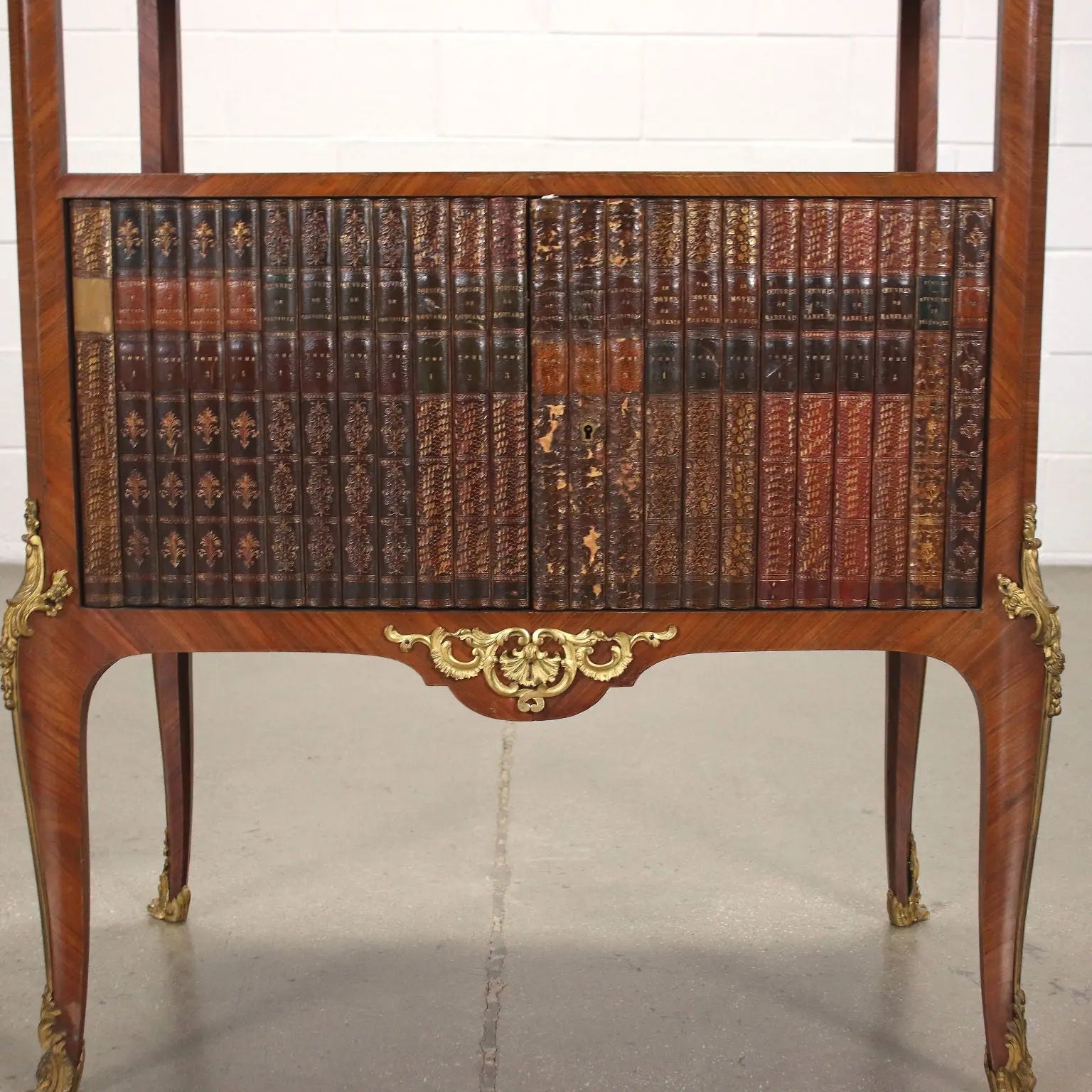 Bookcase and Étagère Mahogany Bronze Napoleon III - France XIX Century | Antiques | Other Furniture