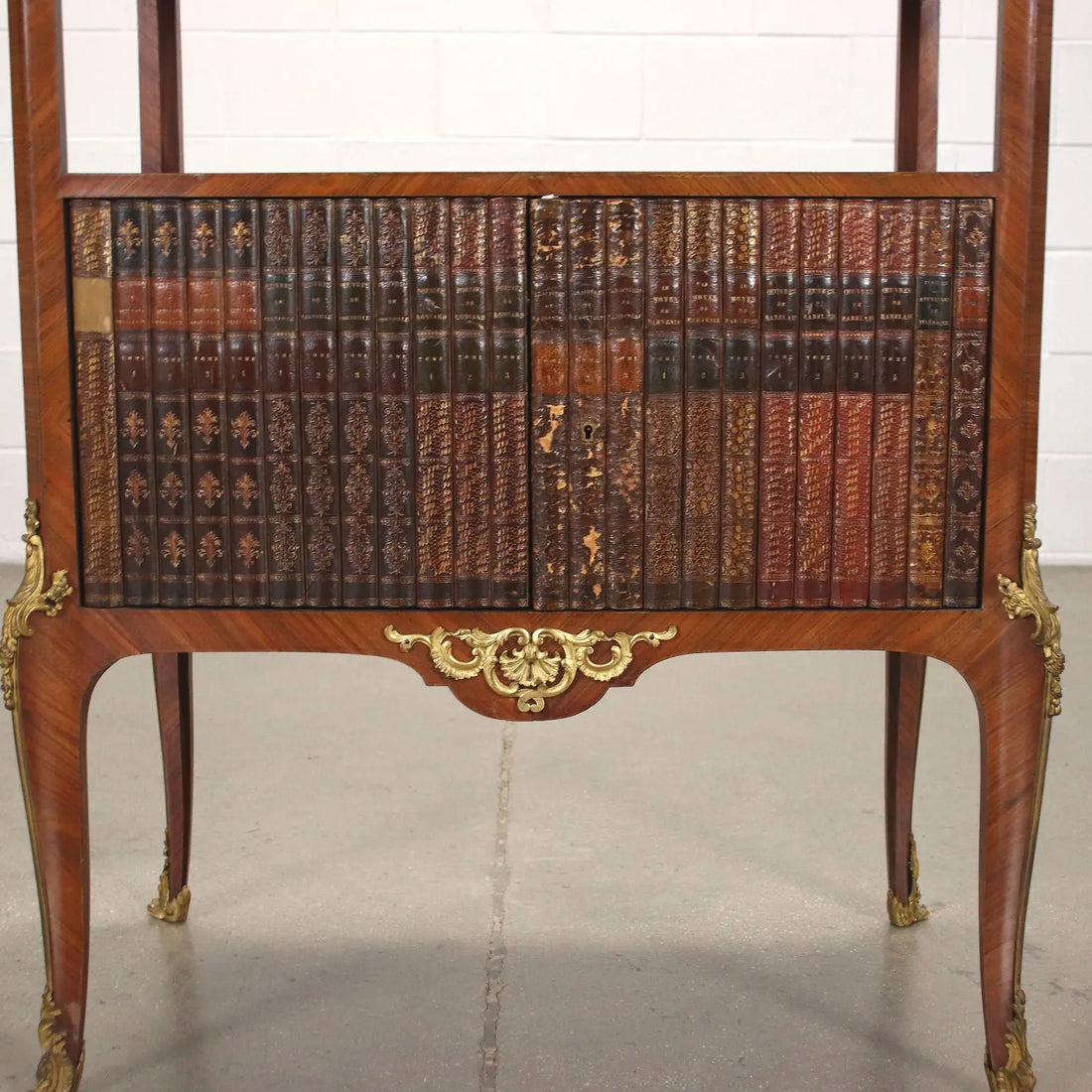 Bookcase and Étagère Mahogany Bronze Napoleon III - France XIX Century | Antiques | Other Furniture