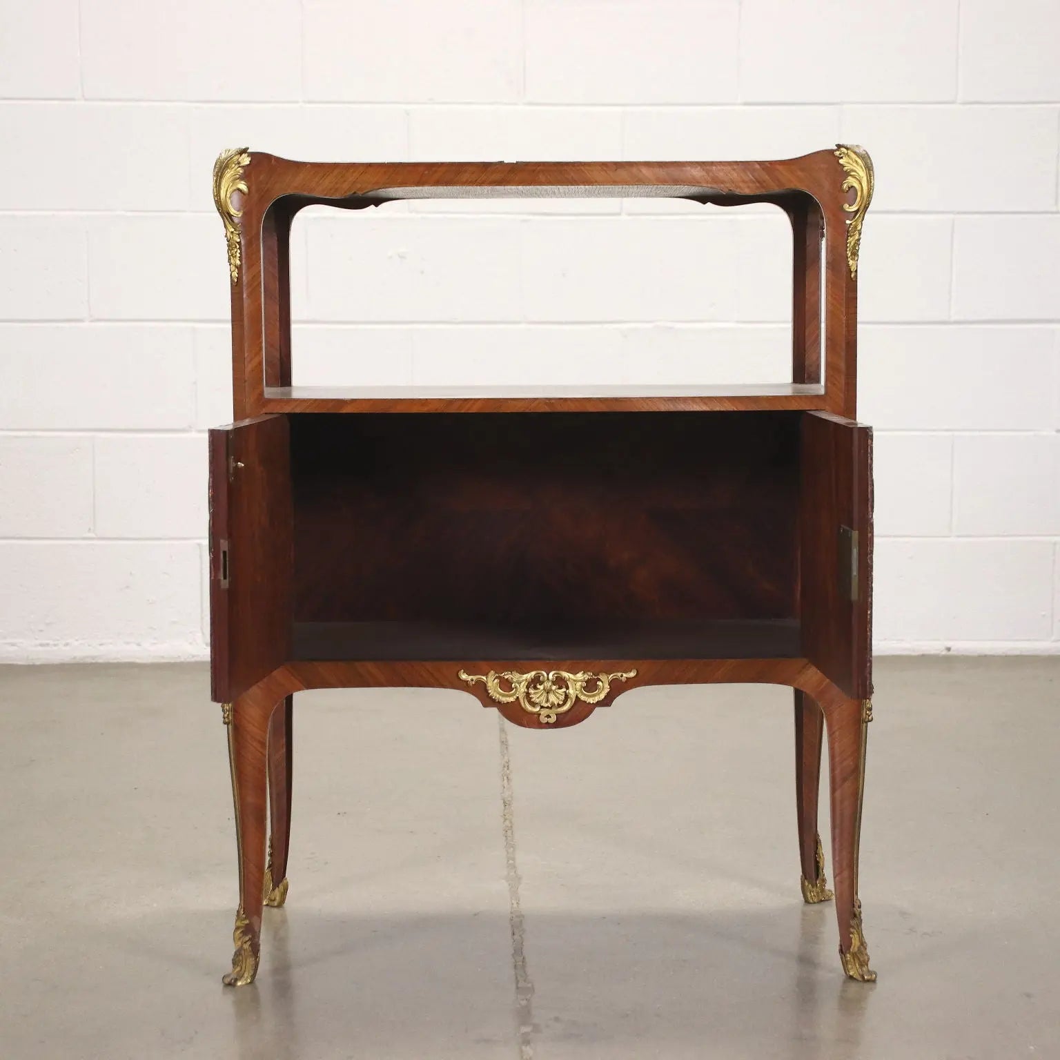 Bookcase and Étagère Mahogany Bronze Napoleon III - France XIX Century | Antiques | Other Furniture