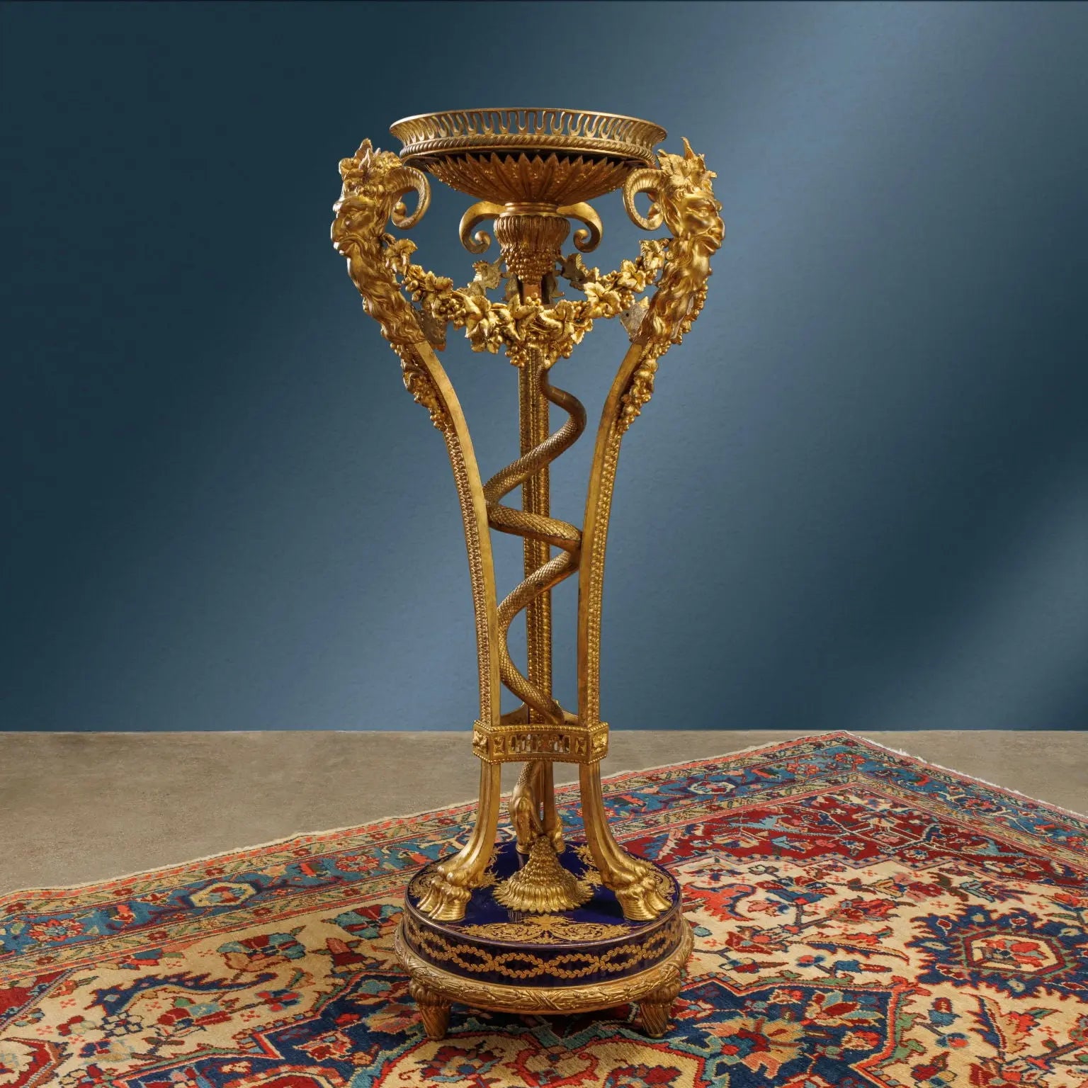 Antique Tripod Gilded Bronze Porcelain France XIX Century - Paris, Late XIX Century | Antiques | Other Furniture