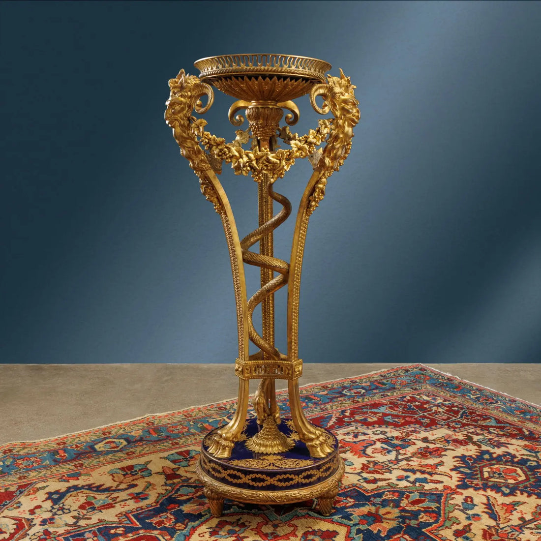 Antique Tripod Gilded Bronze Porcelain France XIX Century - Paris, Late XIX Century | Antiques | Other Furniture