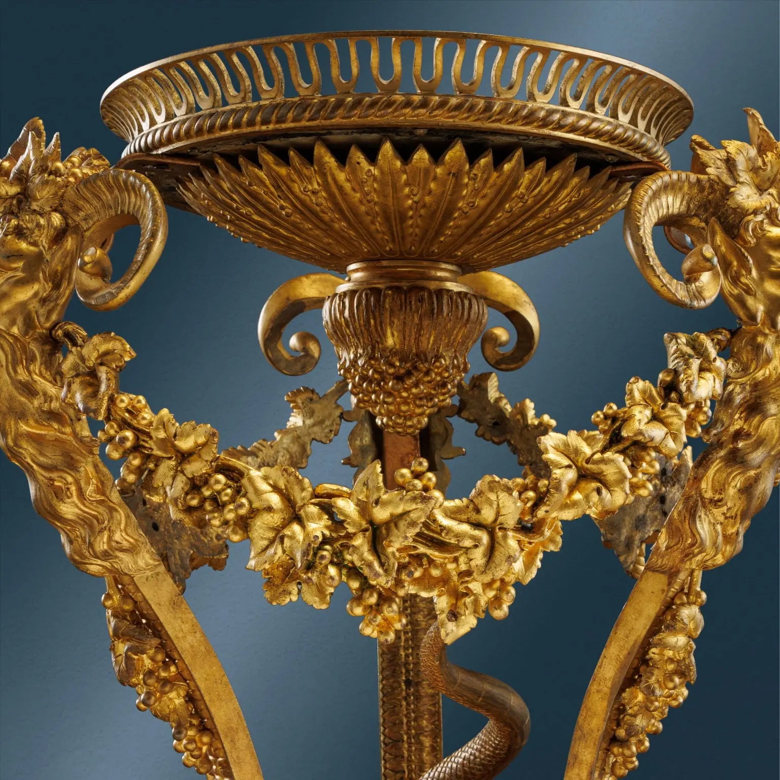 Antique Tripod Gilded Bronze Porcelain France XIX Century - Paris, Late XIX Century | Antiques | Other Furniture