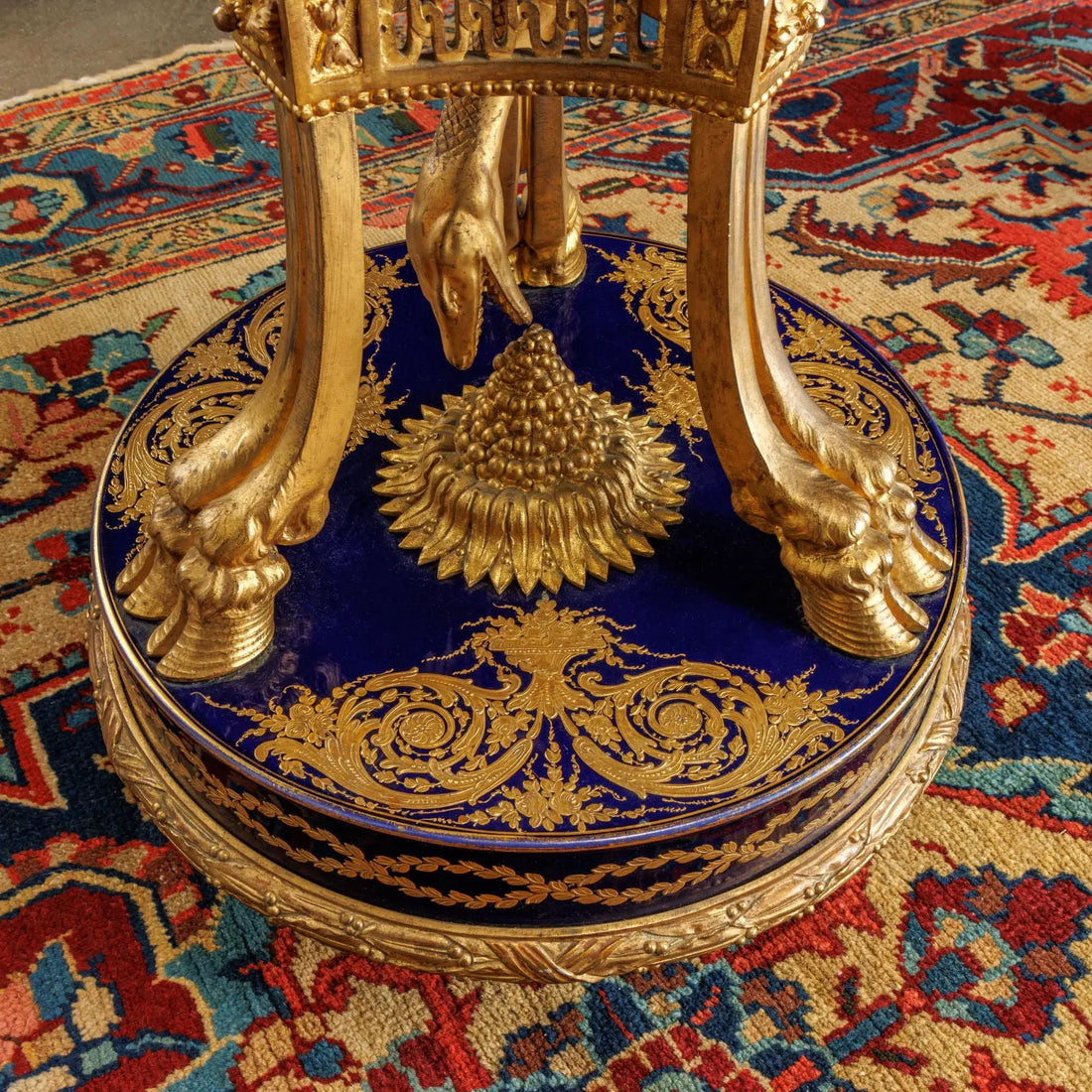 Antique Tripod Gilded Bronze Porcelain France XIX Century - Paris, Late XIX Century | Antiques | Other Furniture