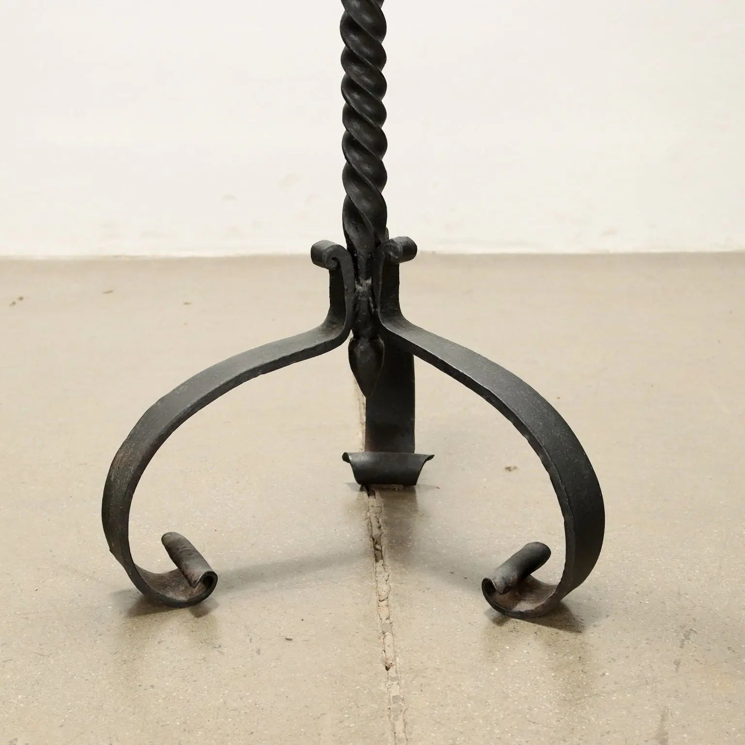 Antique Planter 3 Feet Wrought Iron with Basin Italy XX Century - Italy, Late XIX - Early XX Century | Antiques | Other Furniture