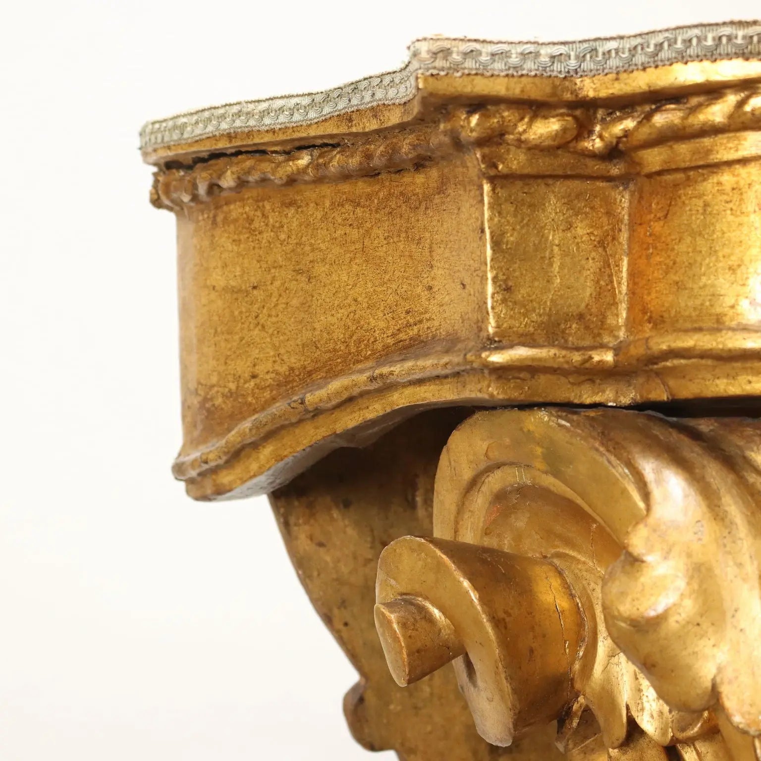 Pair of Antique Shelves Gilded Poplar Italy XX Century - Italy, Late XIX Century | Antiques | Other Furniture
