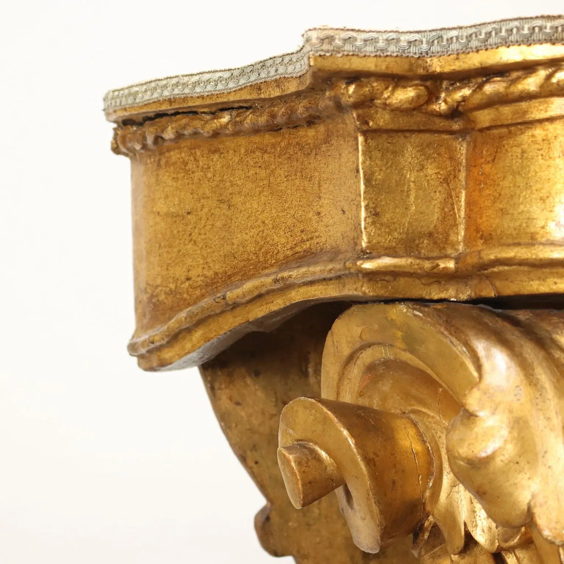 Pair of Antique Shelves Gilded Poplar Italy XX Century - Italy, Late XIX Century | Antiques | Other Furniture