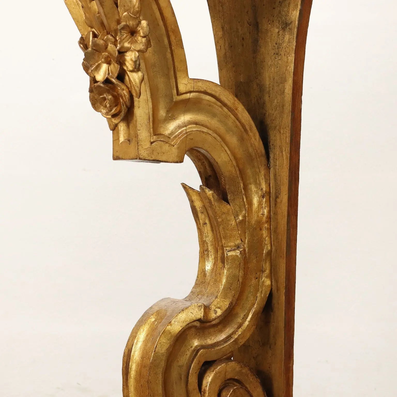 Pair of Antique Shelves Gilded Poplar Italy XX Century - Italy, Late XIX Century | Antiques | Other Furniture