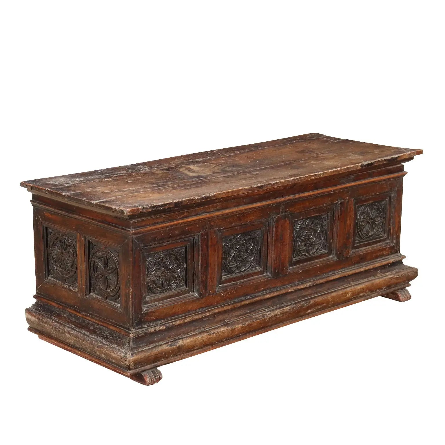 Venetian Late Gothic Chest, 16th Century