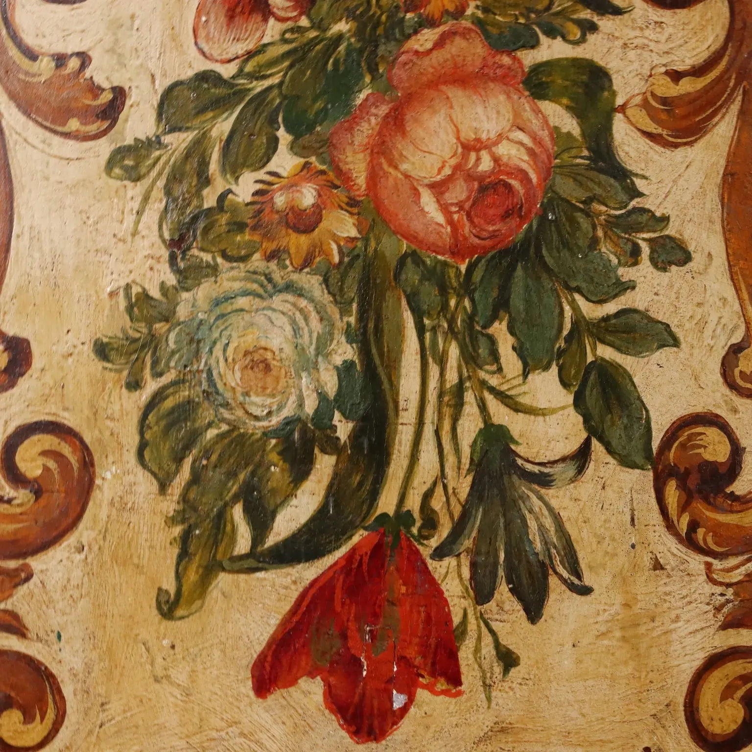 Pair of Italian Lacquered Stands - Late 19th Century