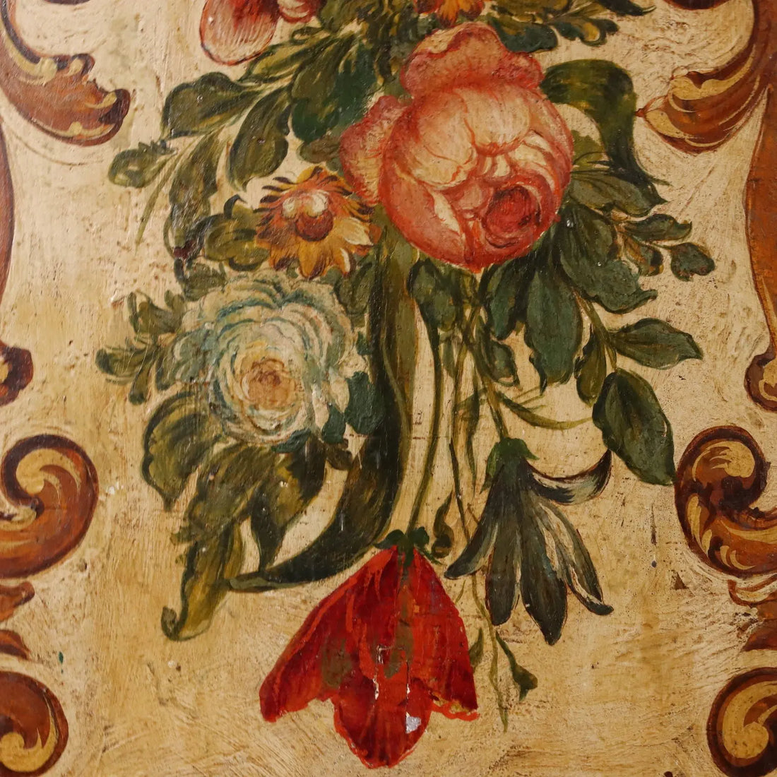 Pair of Italian Lacquered Stands - Late 19th Century