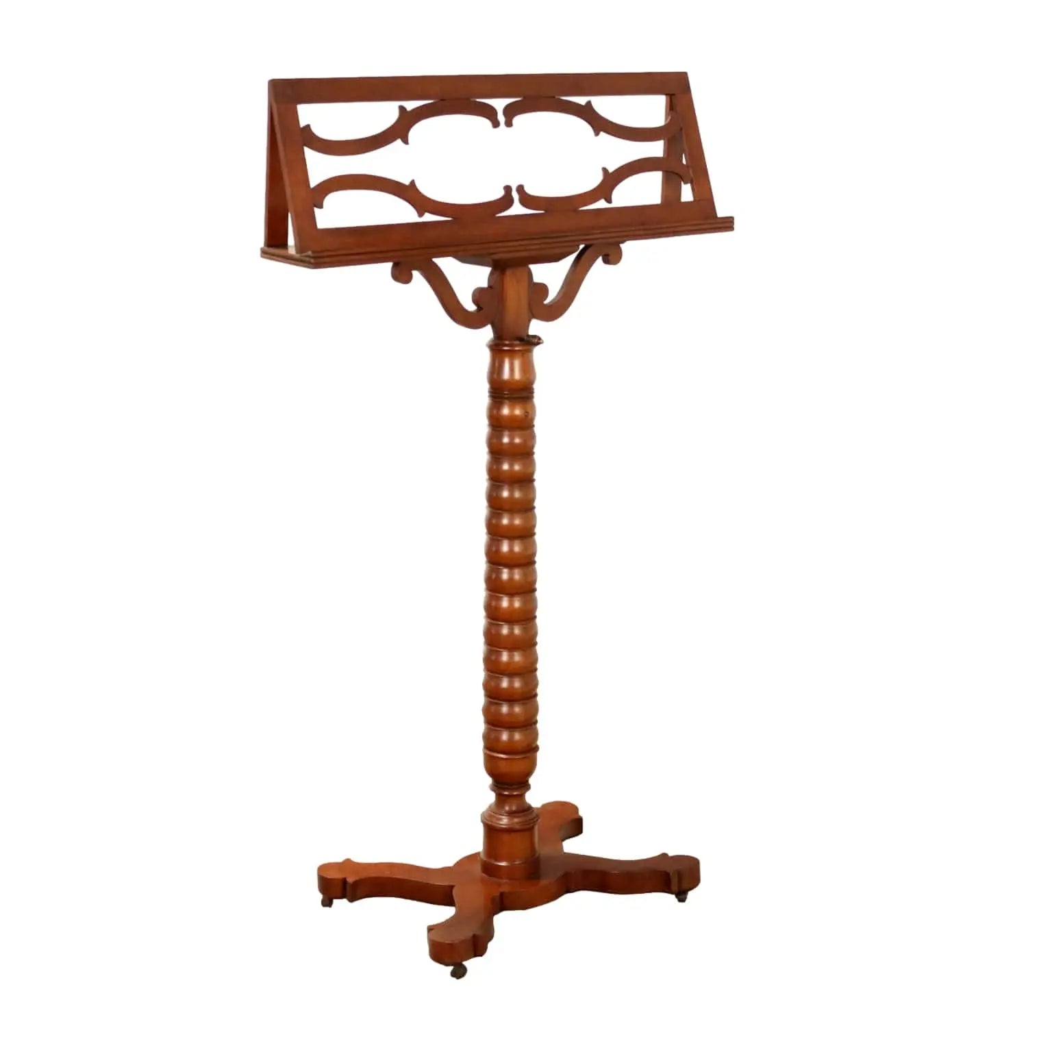 Antique Lectern Louis Philippe Mahogany Iron Italy XIX Century | Antiques  Other Furniture