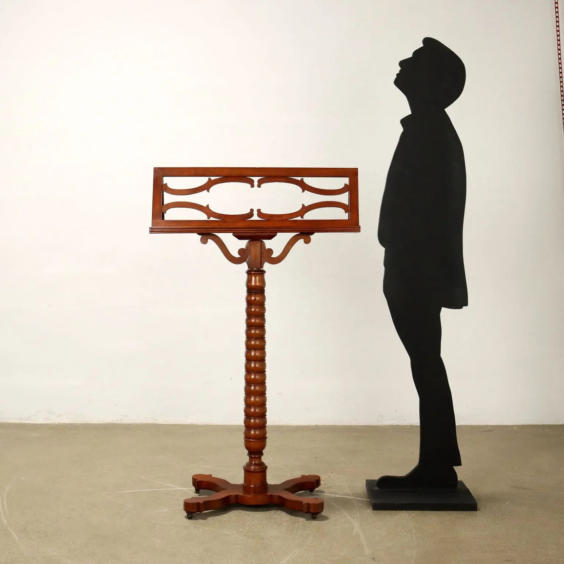 Antique Lectern Louis Philippe Mahogany Iron Italy XIX Century | Antiques  Other Furniture