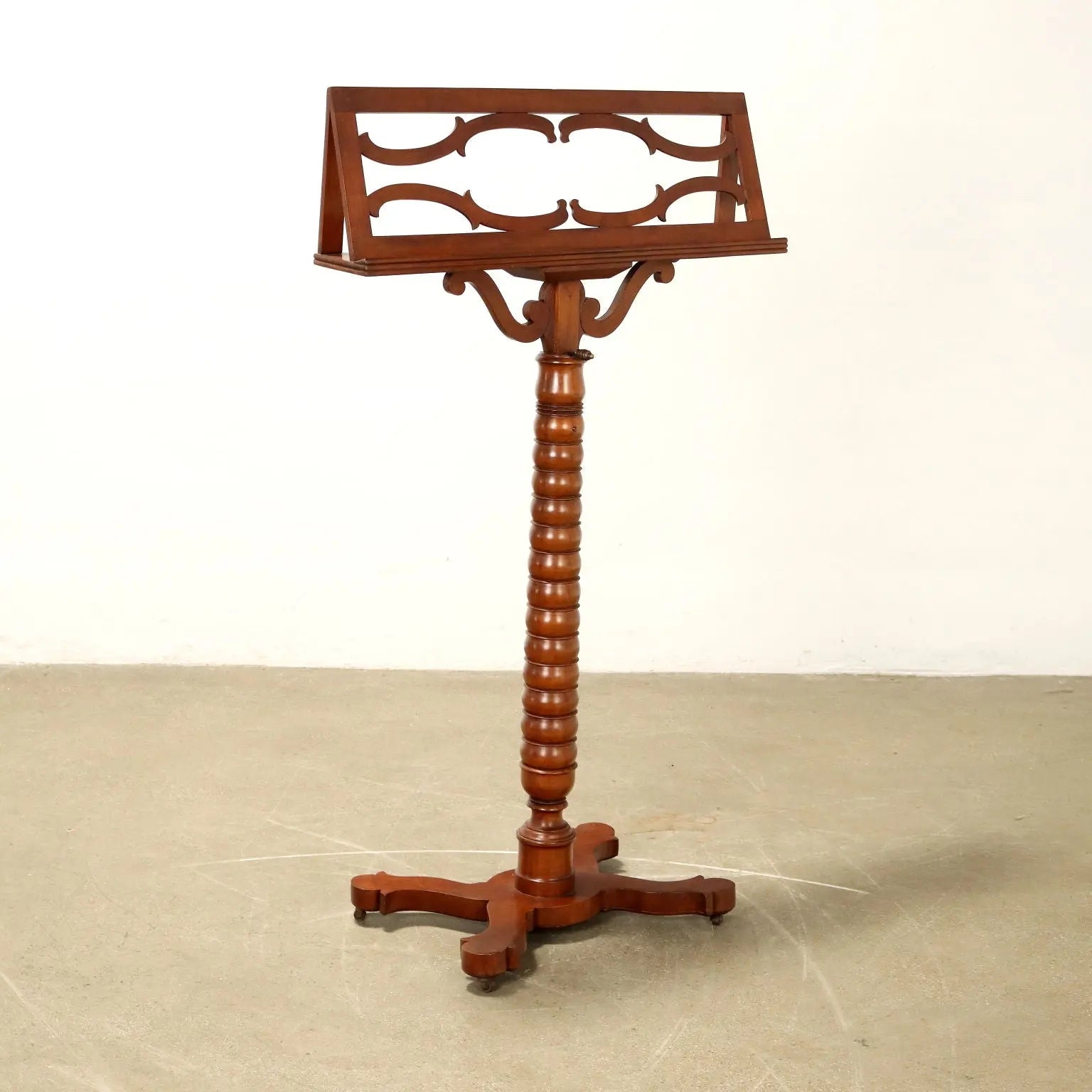 Antique Lectern Louis Philippe Mahogany Iron Italy XIX Century | Antiques  Other Furniture