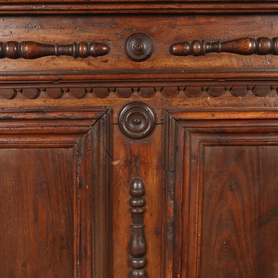 Antique Baroque Chest Walnut Chestnut Italy XVIII Century - Central Italy, Early XVIII Century | Antiques | Cupboards
