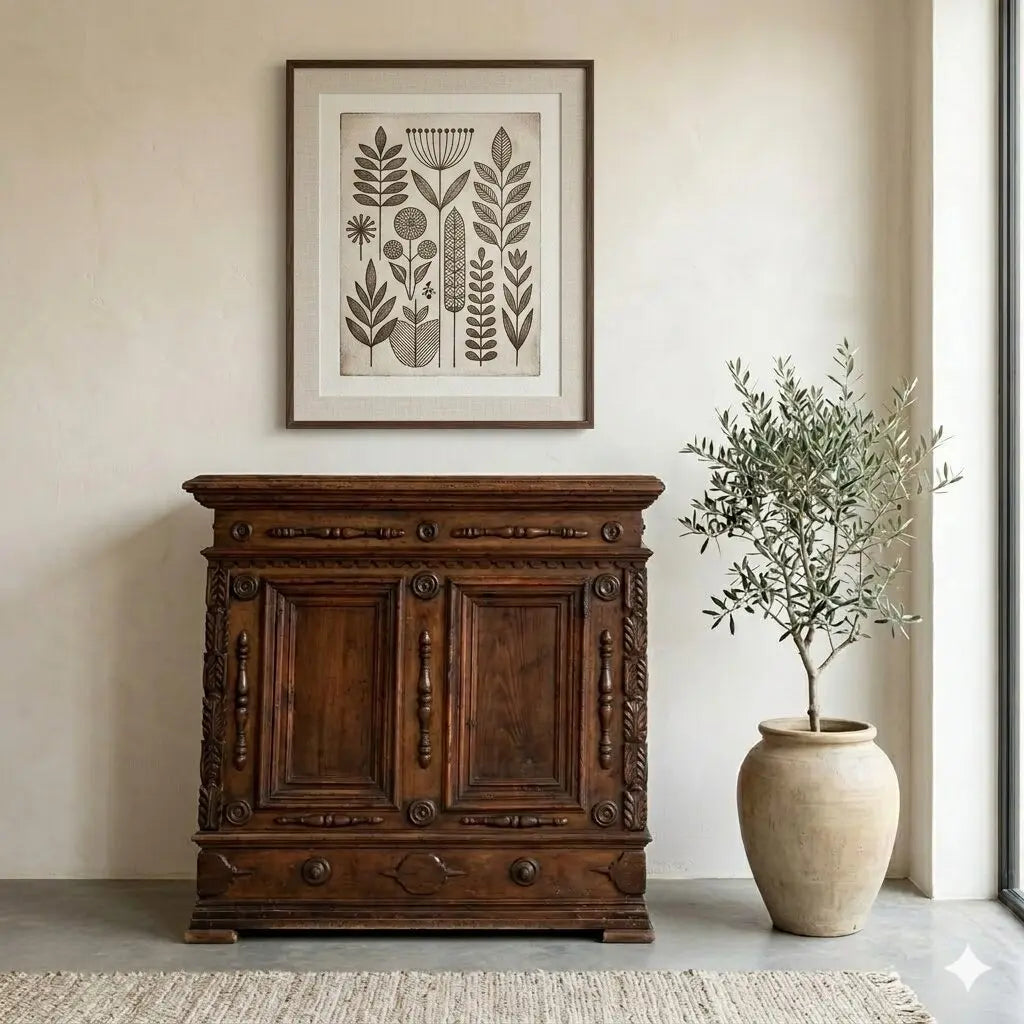 Antique Baroque Chest Walnut Chestnut Italy XVIII Century - Central Italy, Early XVIII Century | Antiques | Cupboards