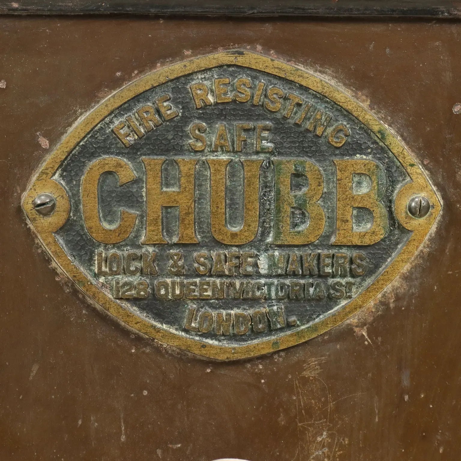 Antique Safe Chubb & Son's Metal England XIX Century - Chubb & Son's Safe | Antiques | Other Furniture