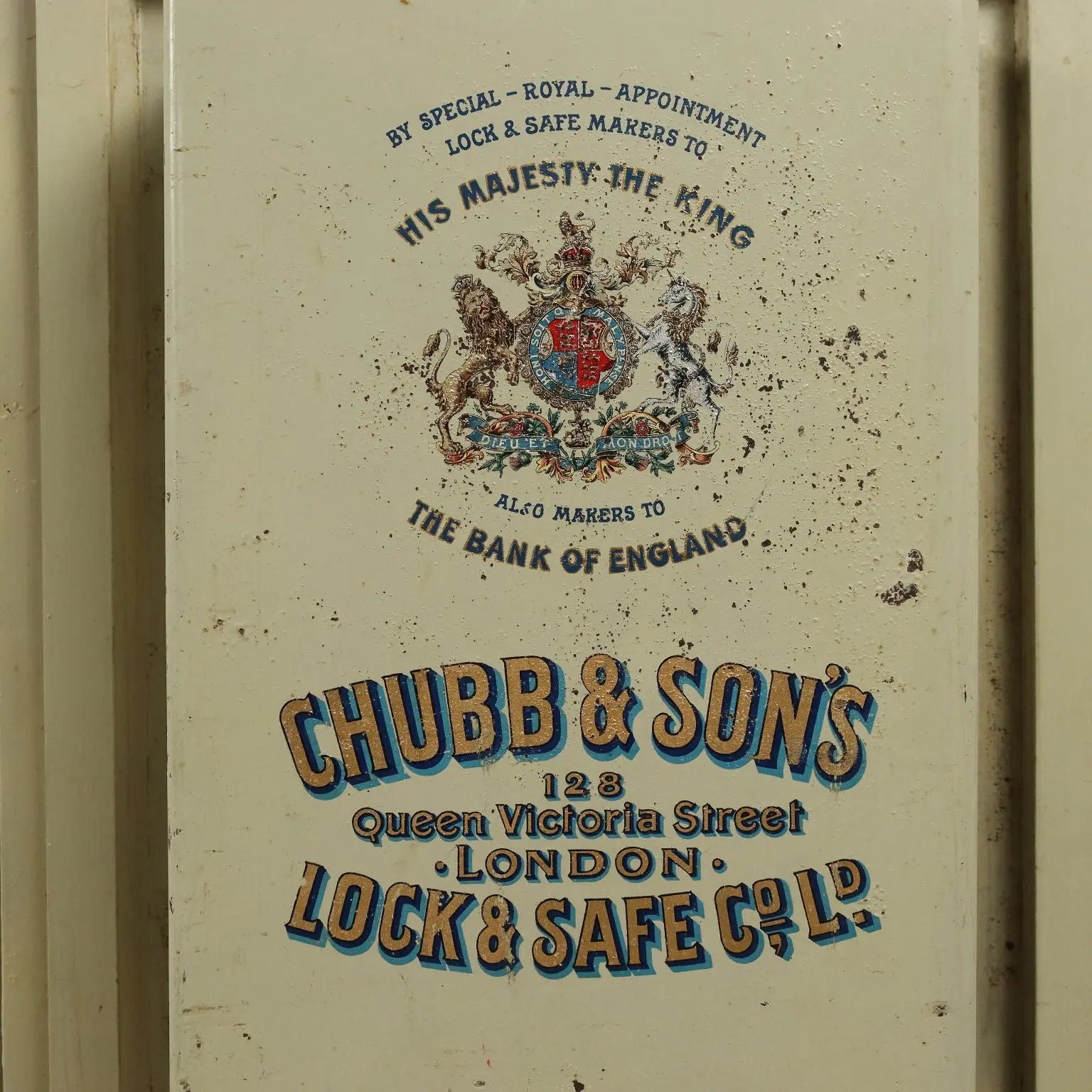 Antique Safe Chubb & Son's Metal England XIX Century - Chubb & Son's Safe | Antiques | Other Furniture