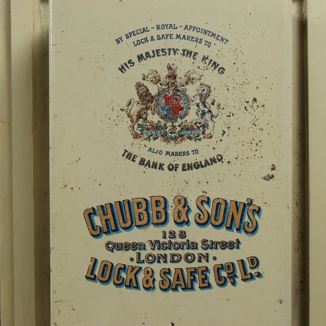 Antique Safe Chubb & Son's Metal England XIX Century - Chubb & Son's Safe | Antiques | Other Furniture