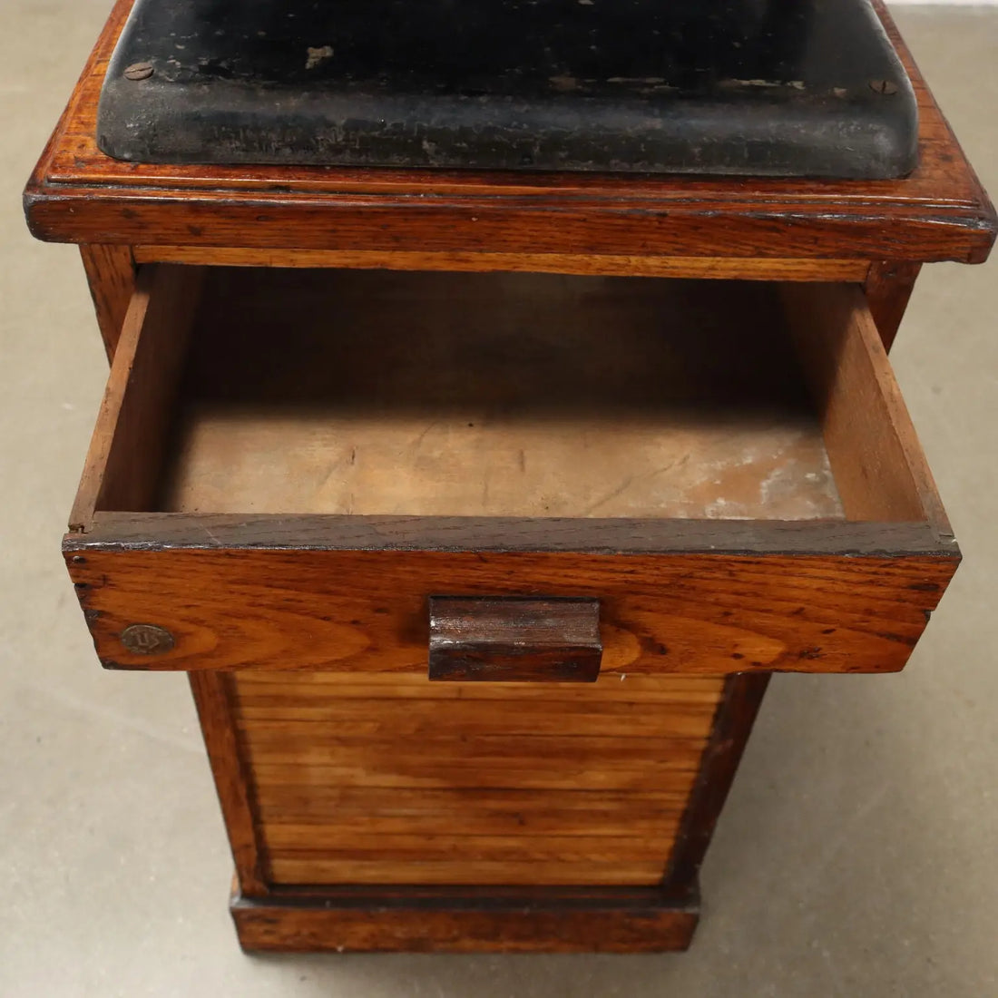 Antique Printer's Cabinet Art Nouveau Oak Italy XX Century - Shutter with Press | Antiques | Other Furniture