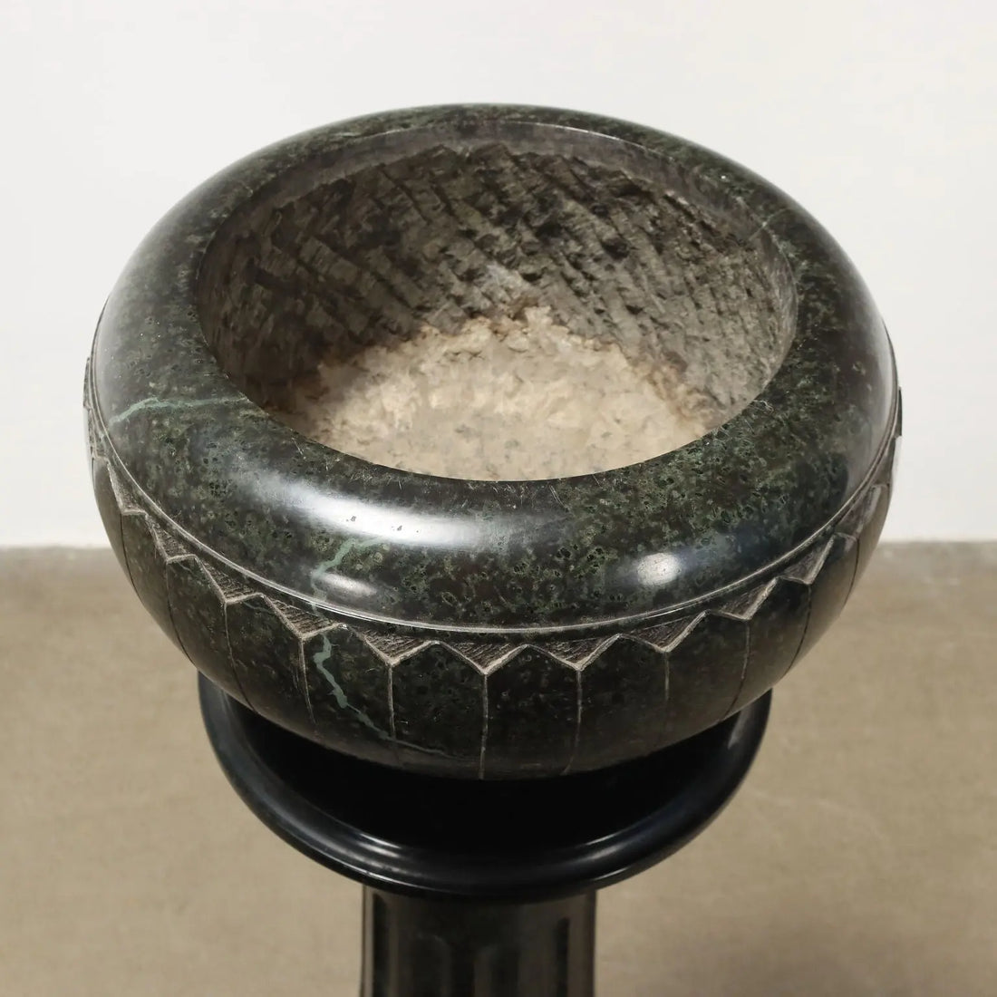 Antique Columns Art Deco Green Marble Italy XX Century - Italy, Early XX Century | Antiques | Other Furniture