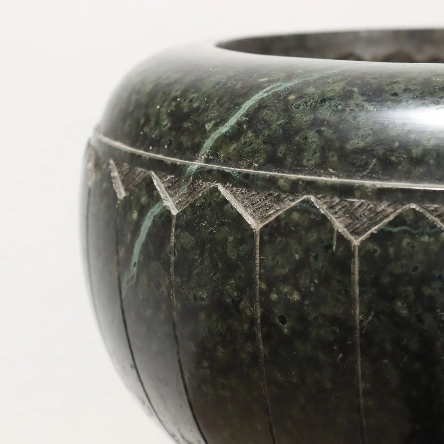Antique Columns Art Deco Green Marble Italy XX Century - Italy, Early XX Century | Antiques | Other Furniture