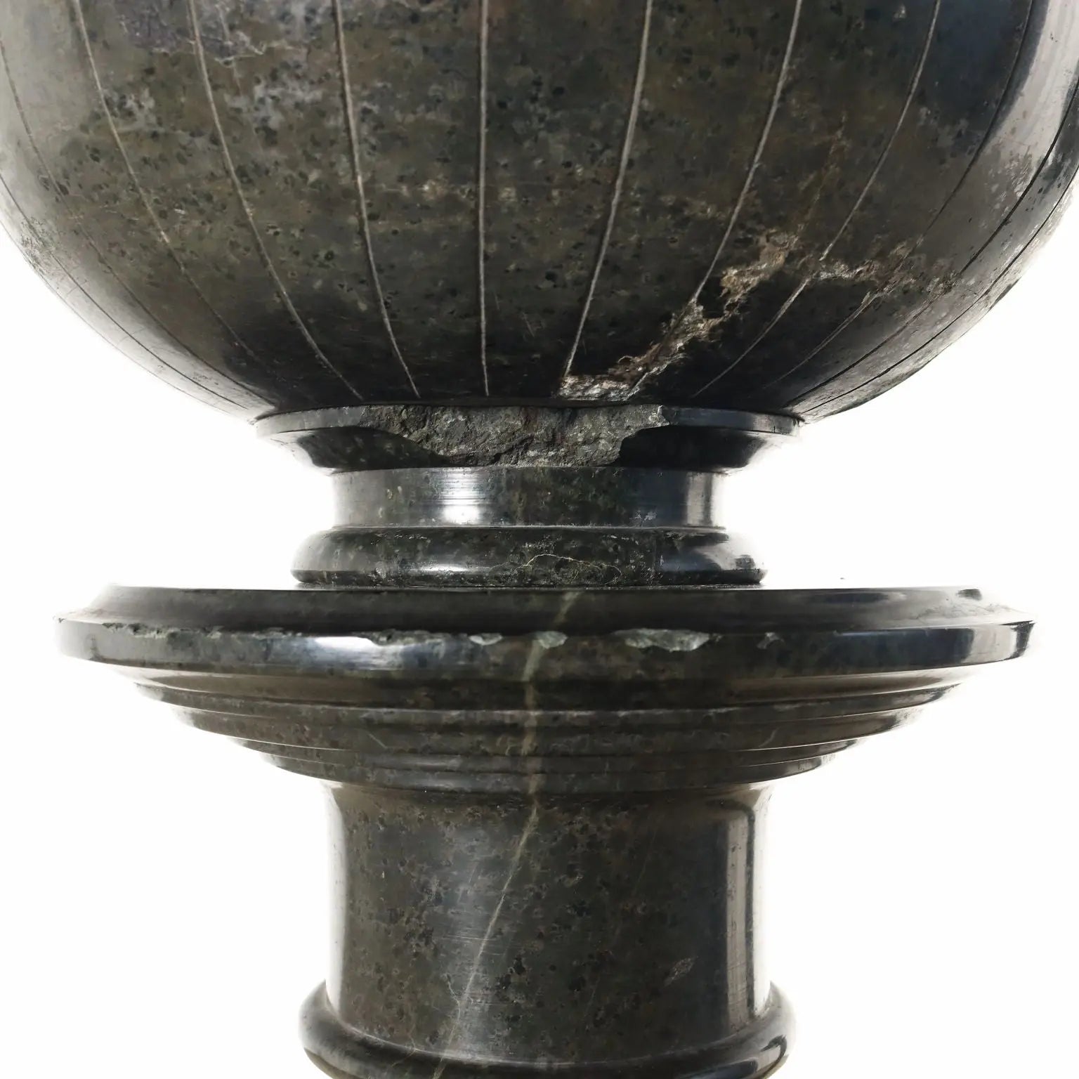 Antique Columns Art Deco Green Marble Italy XX Century - Italy, Early XX Century | Antiques | Other Furniture