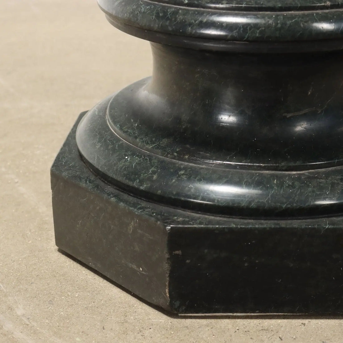 Antique Columns Art Deco Green Marble Italy XX Century - Italy, Early XX Century | Antiques | Other Furniture