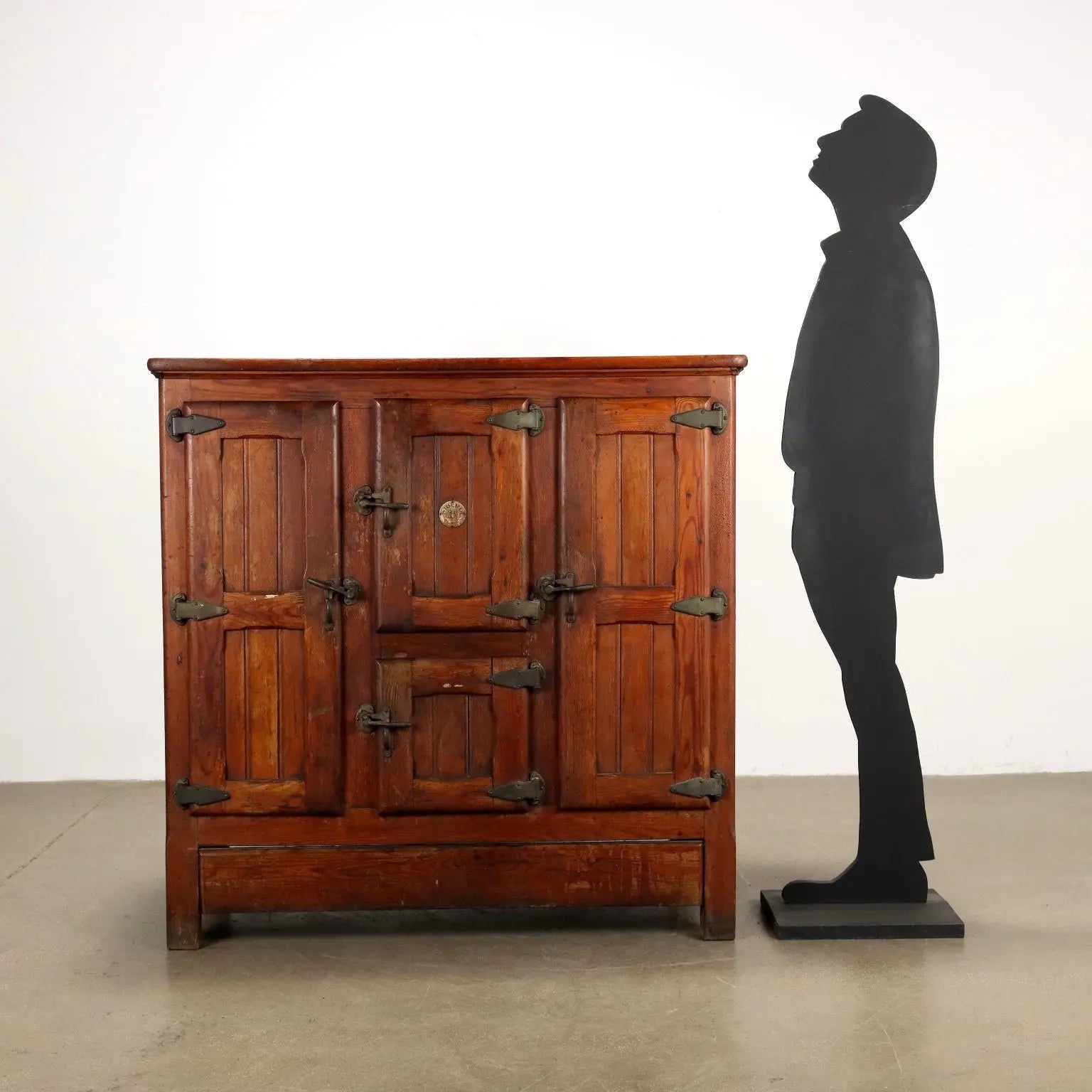 Antique Ice Cabinet Larch Italy XX Century - Ice Cupboard | Antiques | Other Furniture