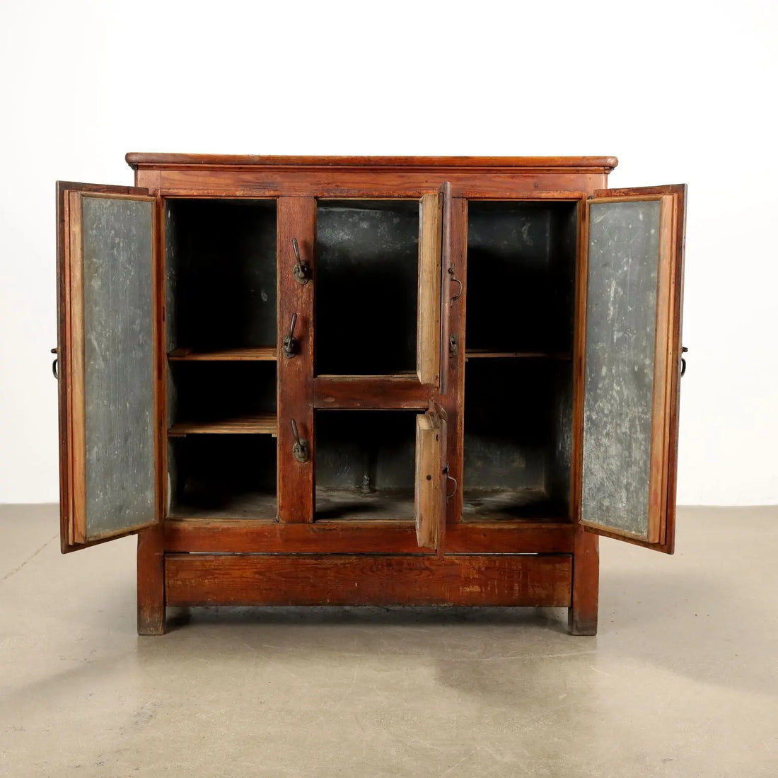 Antique Ice Cabinet Larch Italy XX Century - Ice Cupboard | Antiques | Other Furniture