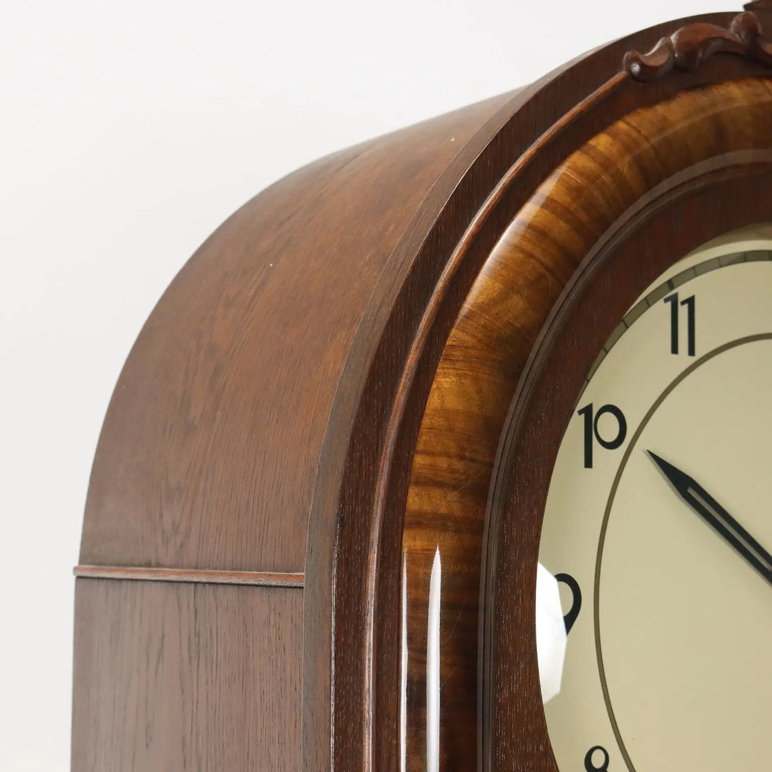 Deco Pendulum Clock in Oak - Germany Early 20th Century