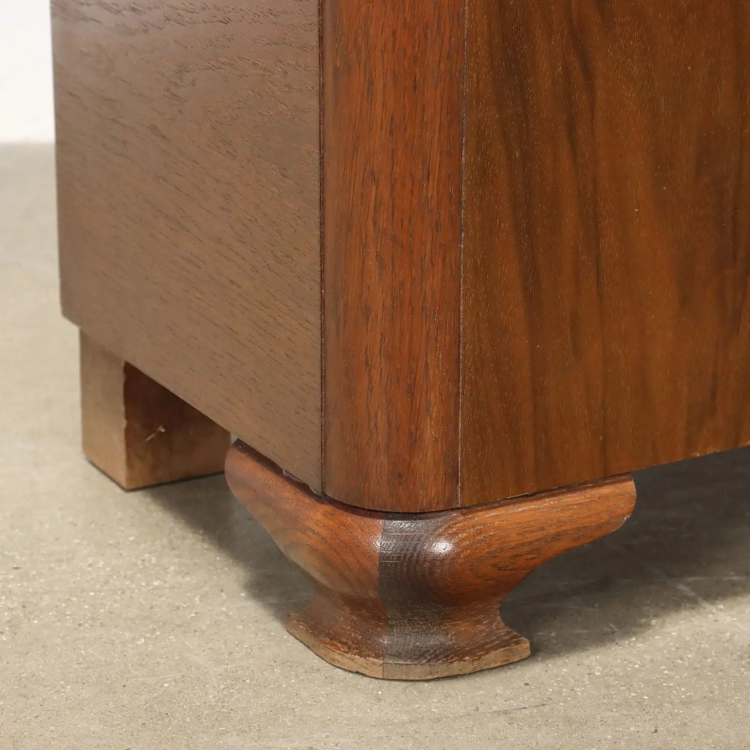 Deco Pendulum Clock in Oak - Germany Early 20th Century