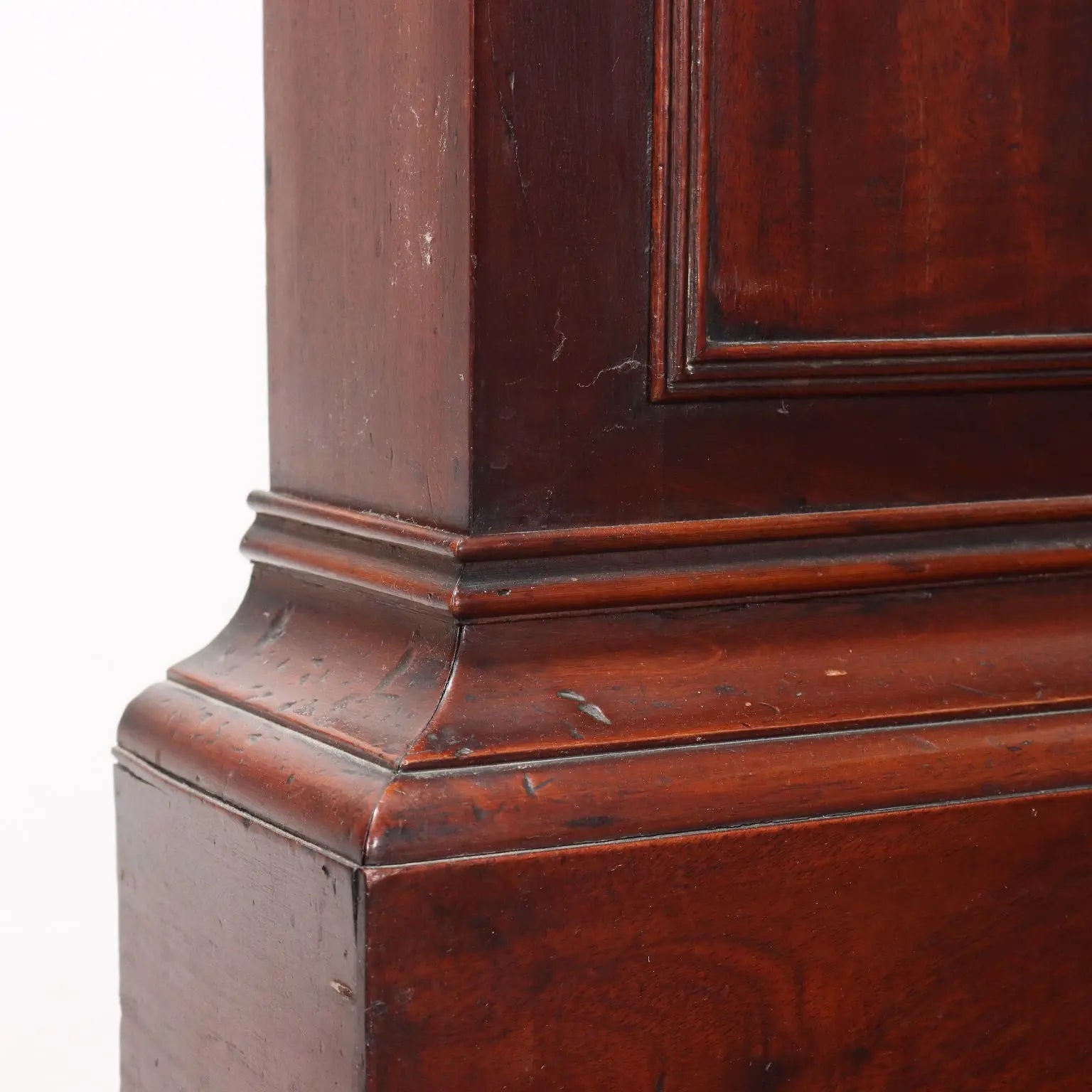 Empire Mahogany Pendulum Clock - England 19th C.