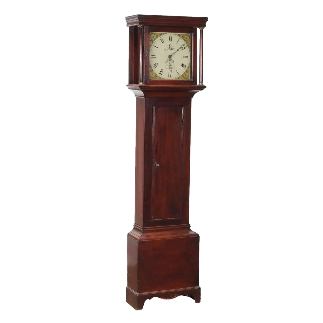 Empire Mahogany Pendulum Clock - England 19th C.