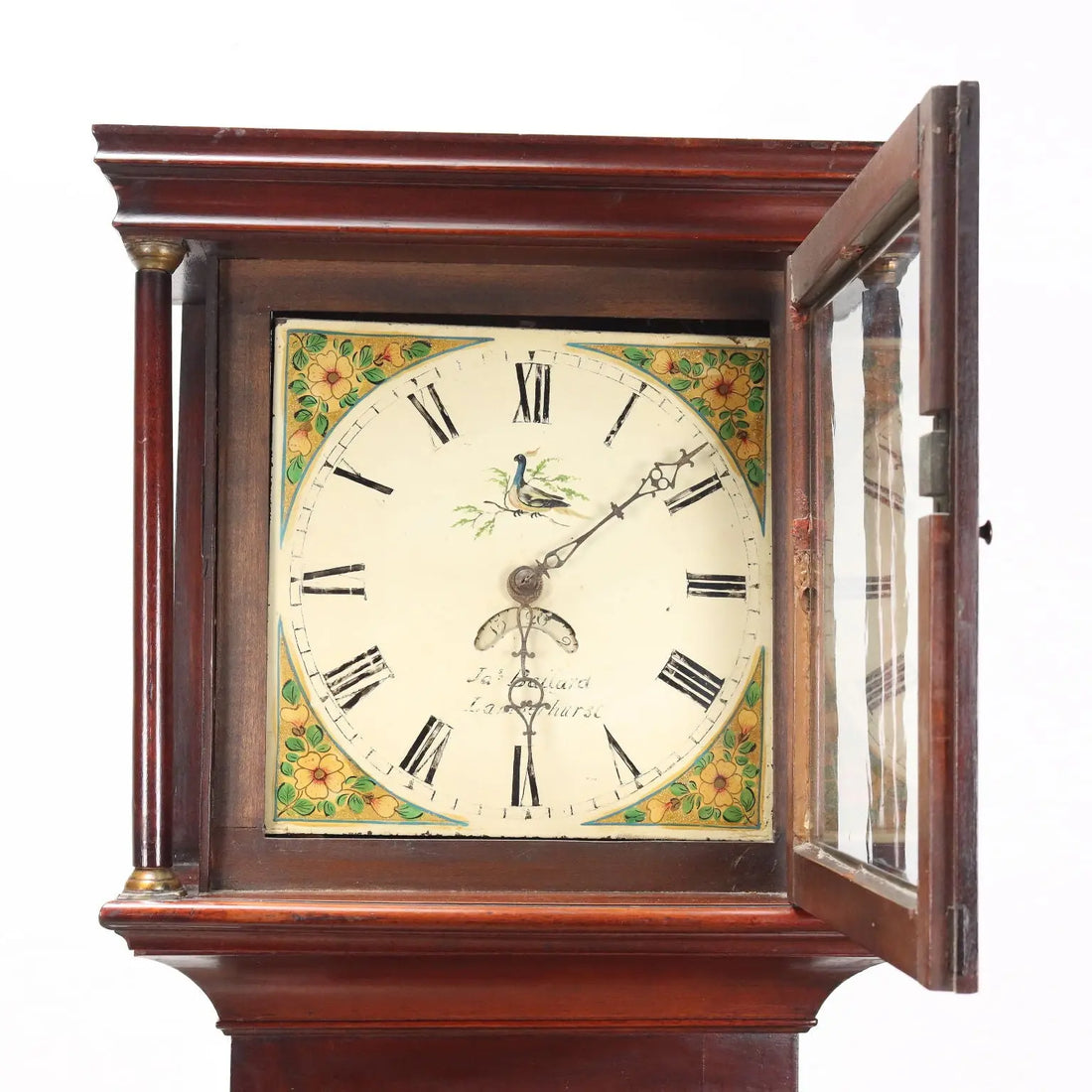 Empire Mahogany Pendulum Clock - England 19th C.