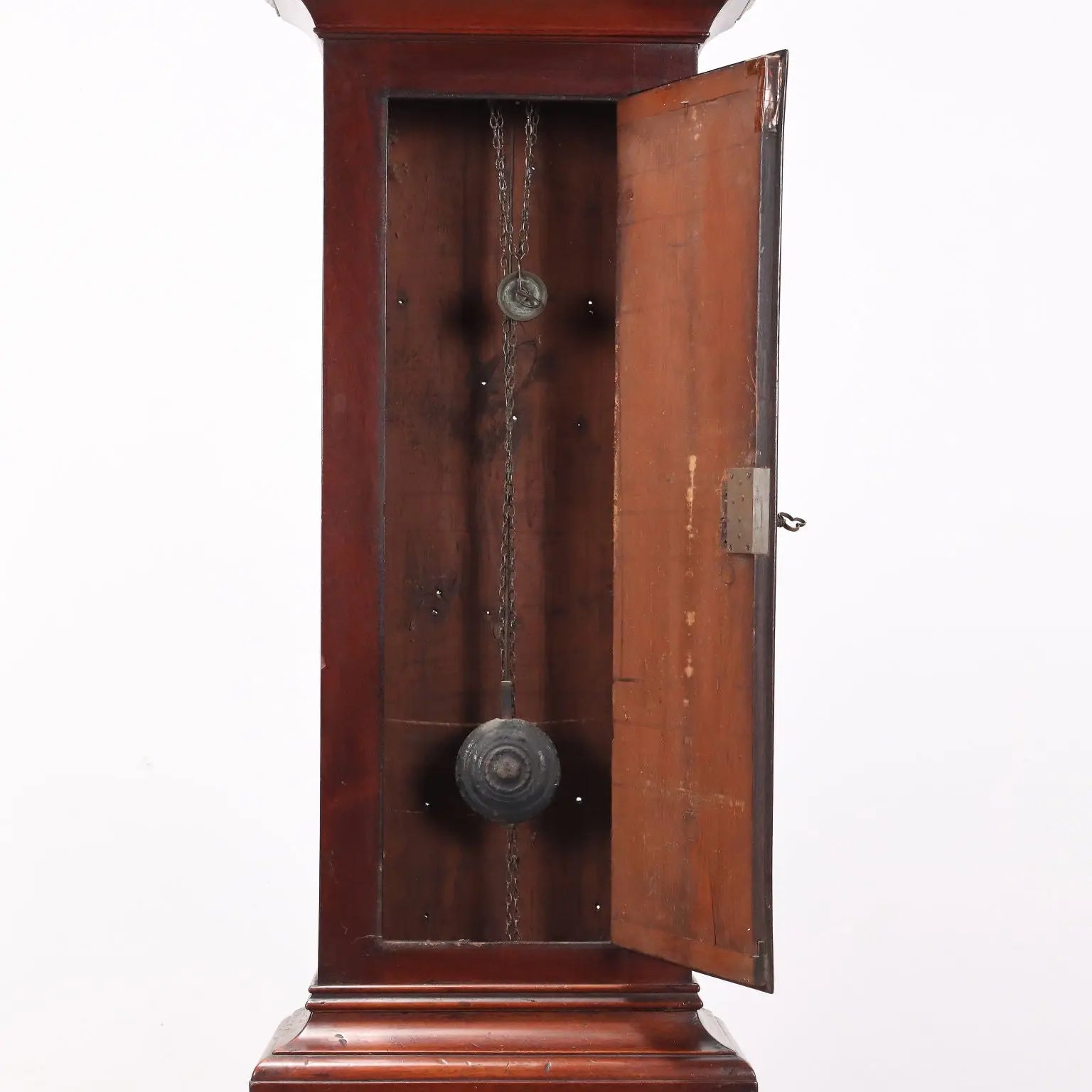 Empire Mahogany Pendulum Clock - England 19th C.