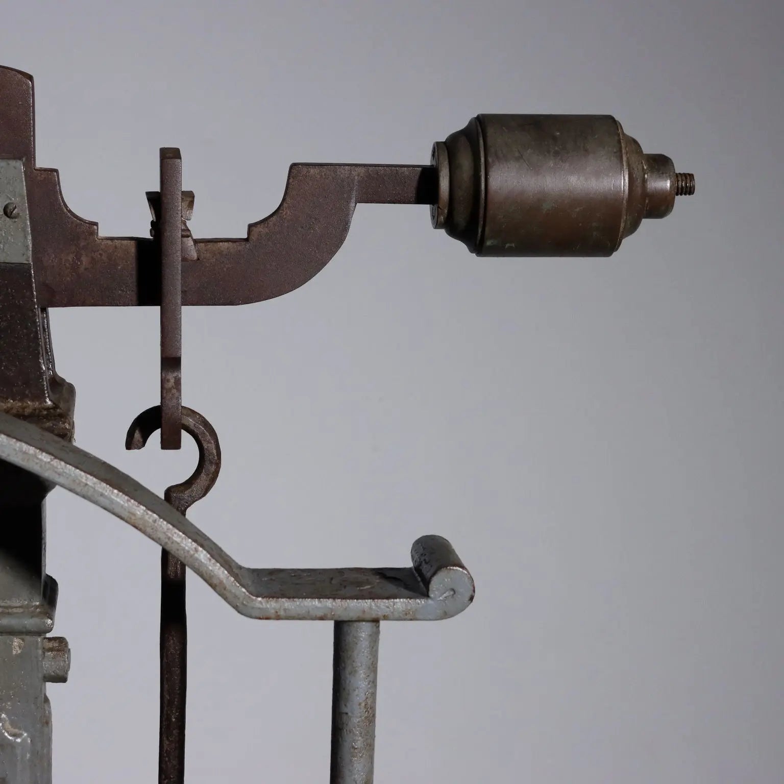 Antique Iron and Wood Scale - Italy 20th Century