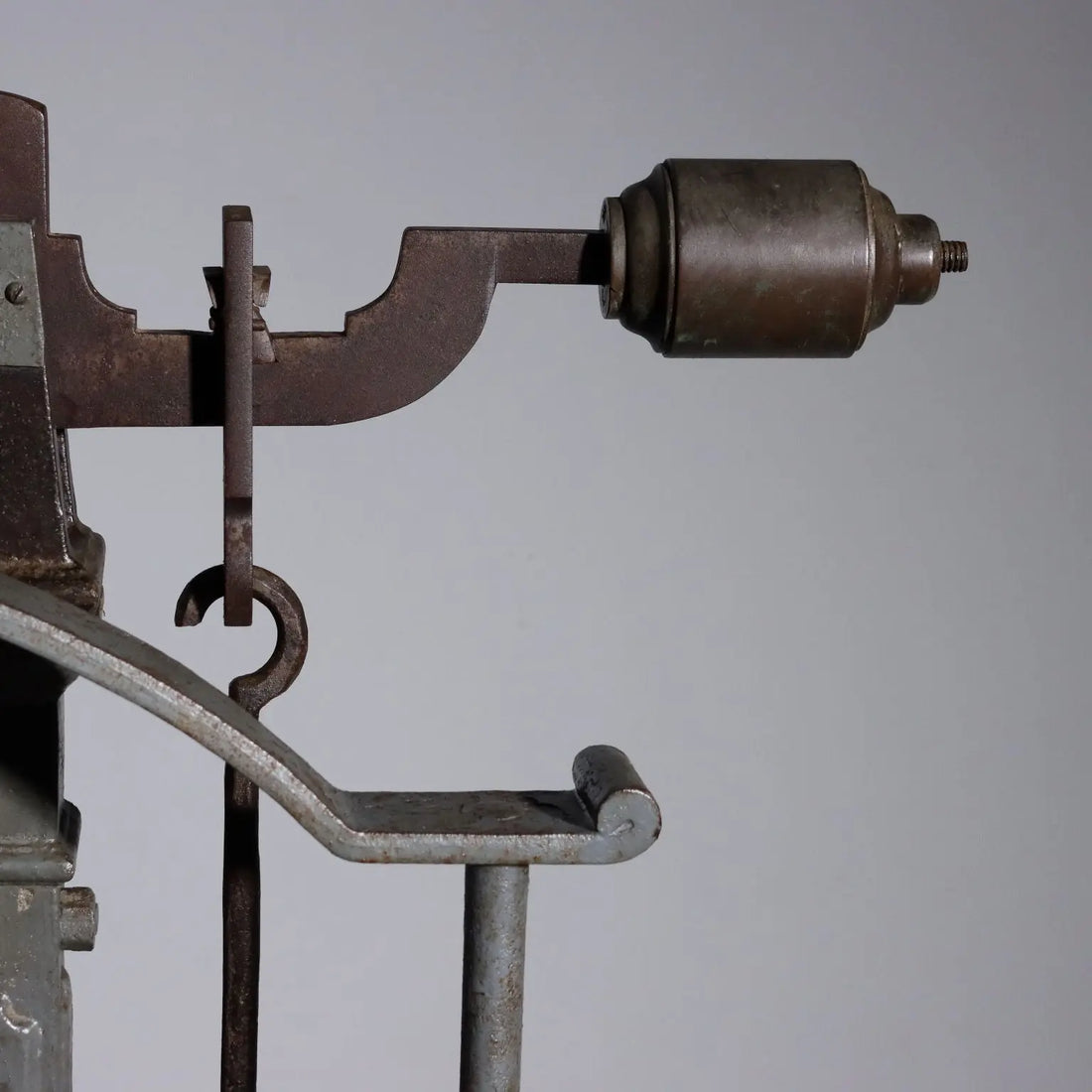 Antique Iron and Wood Scale - Italy 20th Century