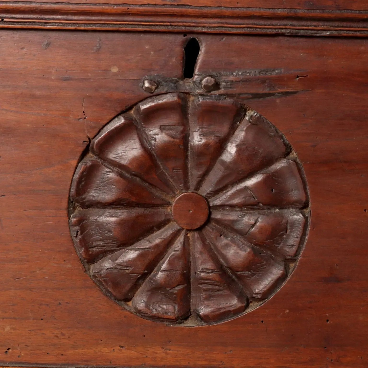 Antique Chest Carved and Decorated Walnut Italy XVIII Century - Italy, XVIII Century | Antiques | Other Furniture