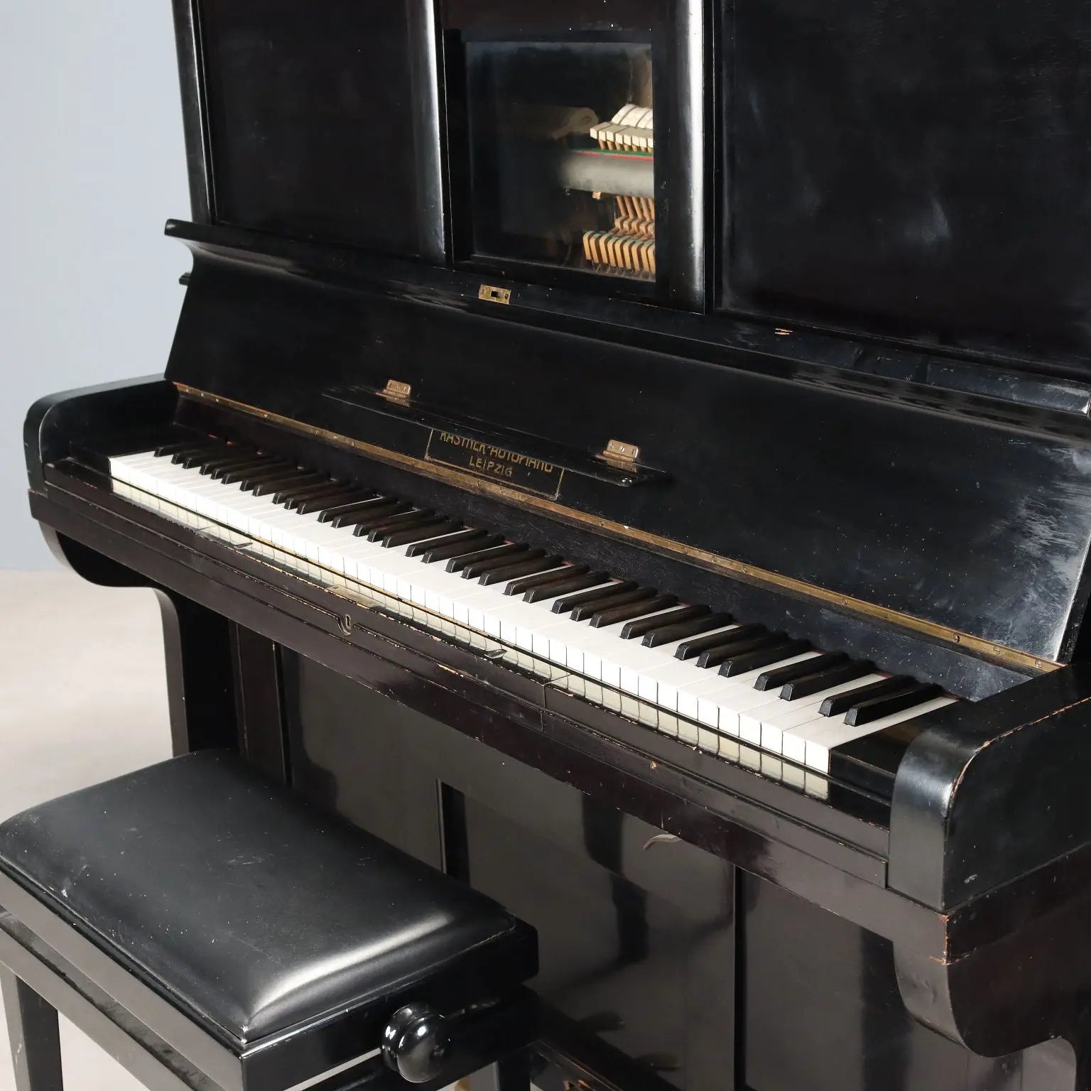 Automatic Upright Piano Kastner Autopiano Leipzig XX Century - Automatic Upright Piano | Antiques | Other Furniture