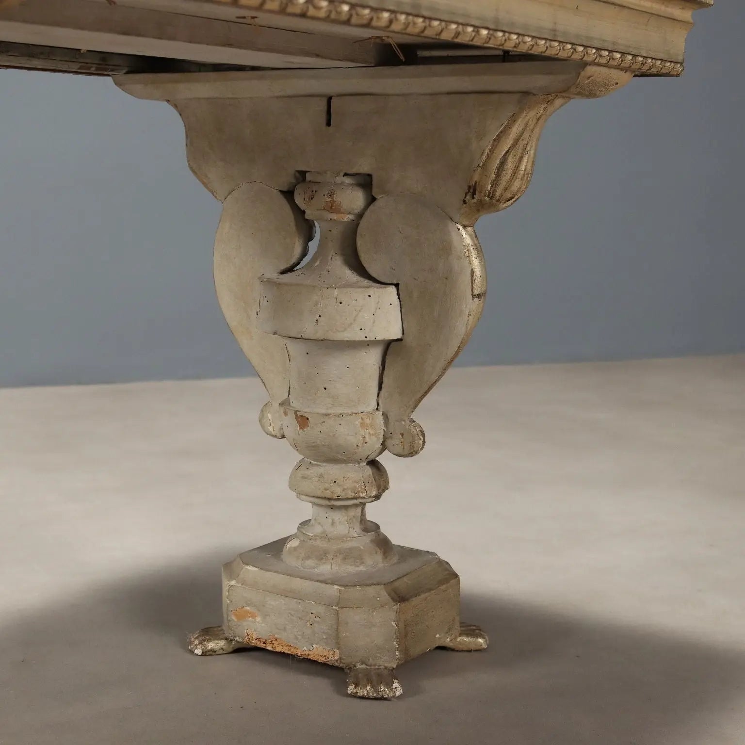 Antique Coffee Table Carved Wood Glass Italy XX Century - Italy, XX Century | Antiques | Side & Coffee Tables
