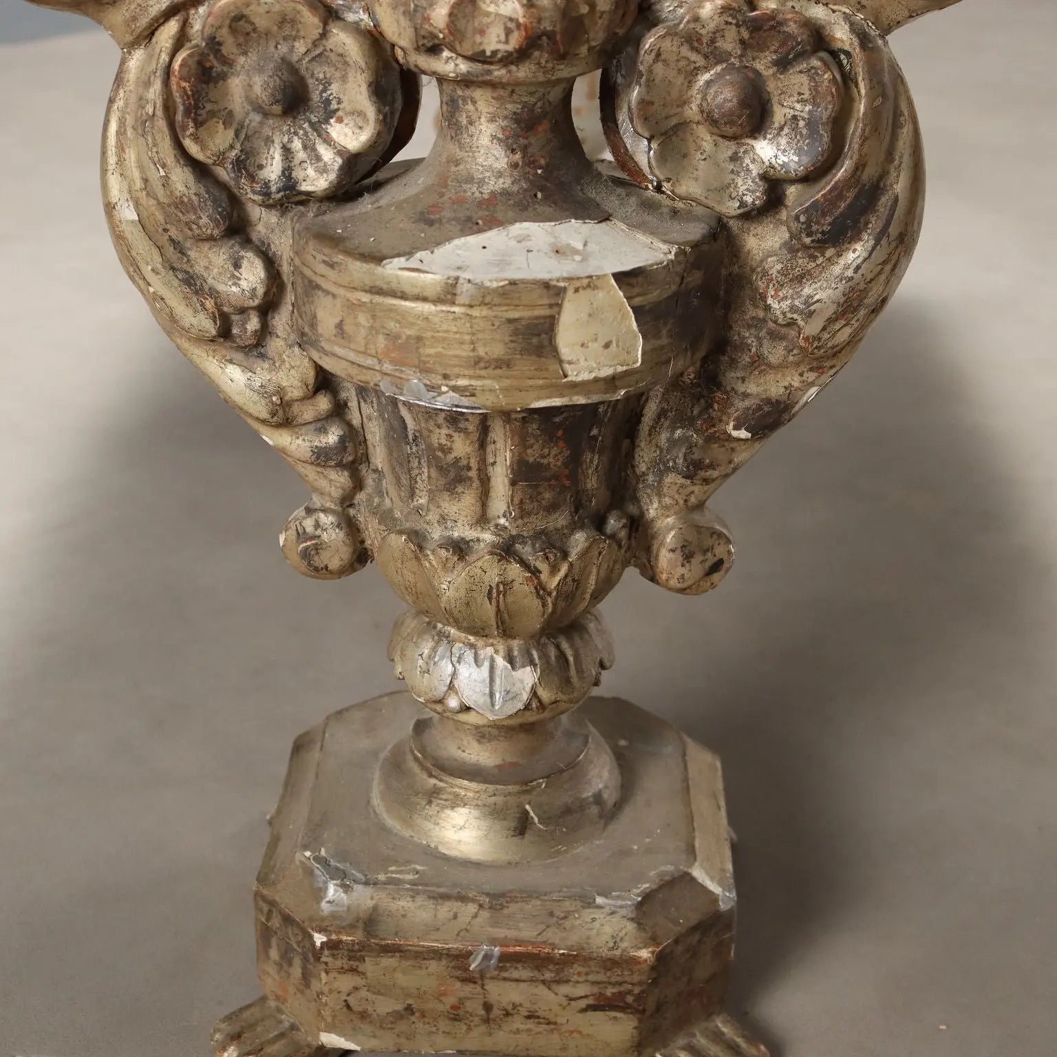 Antique Coffee Table Carved Wood Glass Italy XX Century - Italy, XX Century | Antiques | Side & Coffee Tables