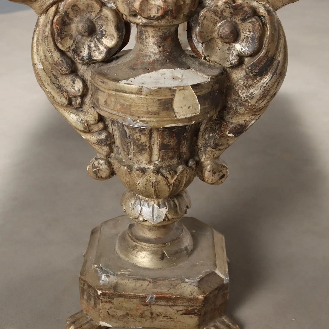 Antique Coffee Table Carved Wood Glass Italy XX Century - Italy, XX Century | Antiques | Side & Coffee Tables