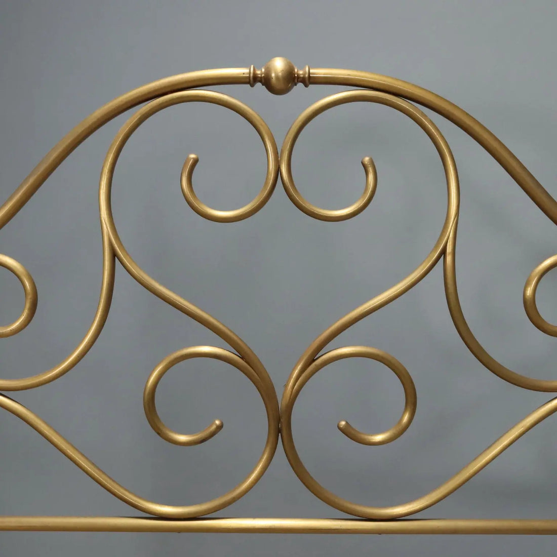 Antique Double Bed Brass Decorations Italy XX Century - Italy, XX Century | Antiques | Beds & Headboards