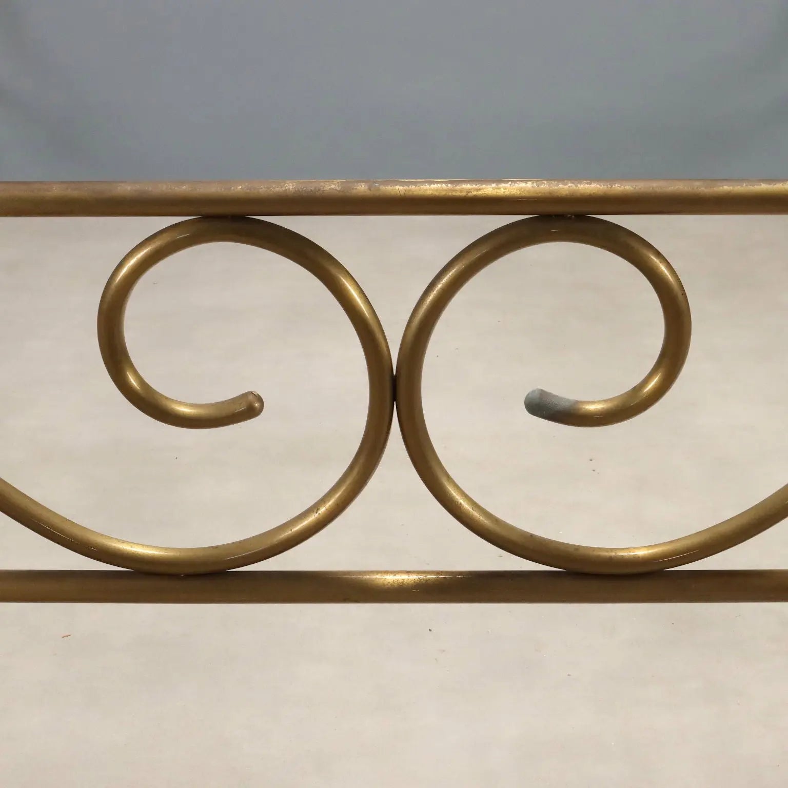 Antique Double Bed Brass Decorations Italy XX Century - Italy, XX Century | Antiques | Beds & Headboards