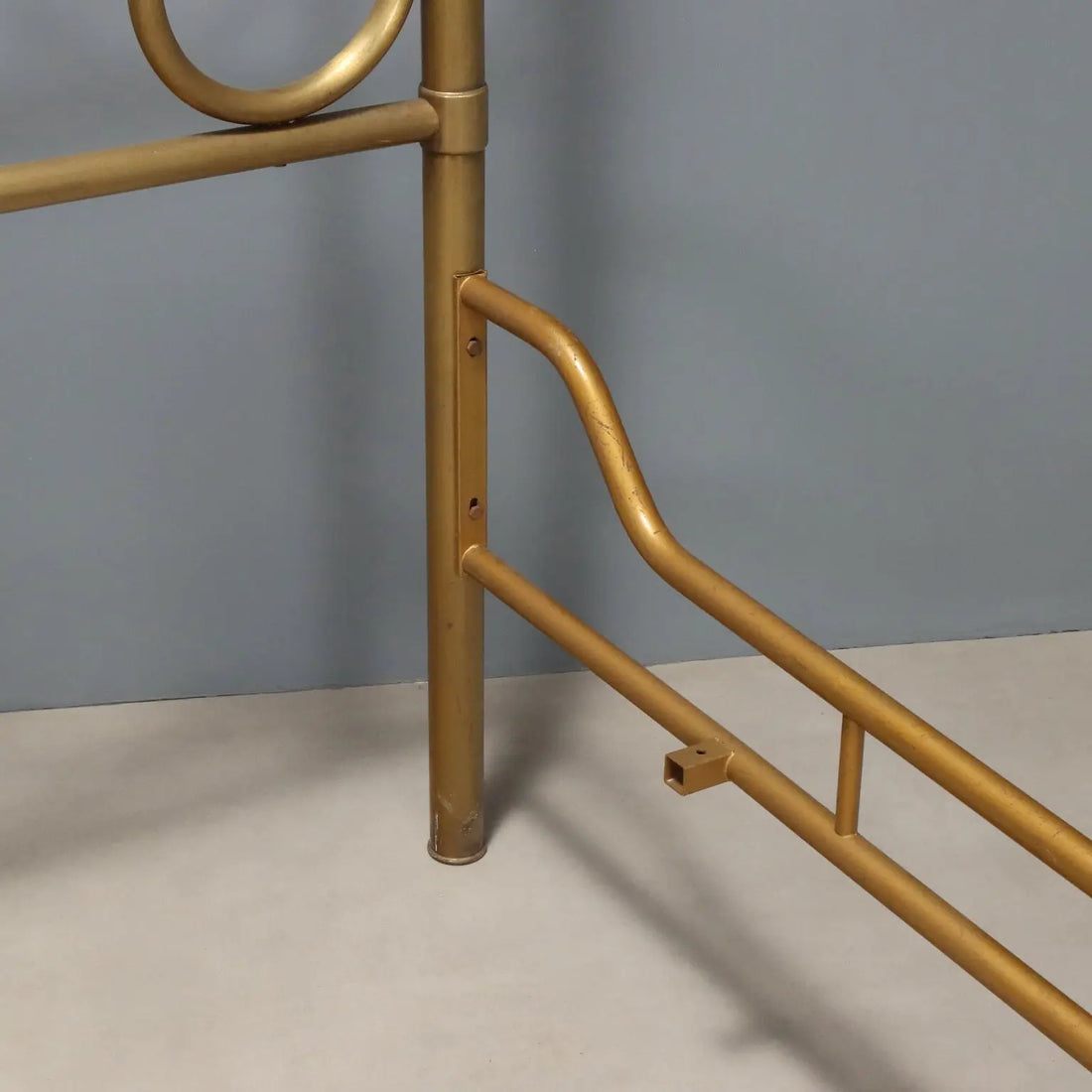 Antique Double Bed Brass Decorations Italy XX Century - Italy, XX Century | Antiques | Beds & Headboards