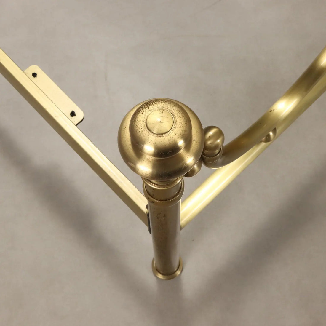 Antique Double Bed Brass Decorations Italy XX Century - Italy, XX Century | Antiques | Beds & Headboards