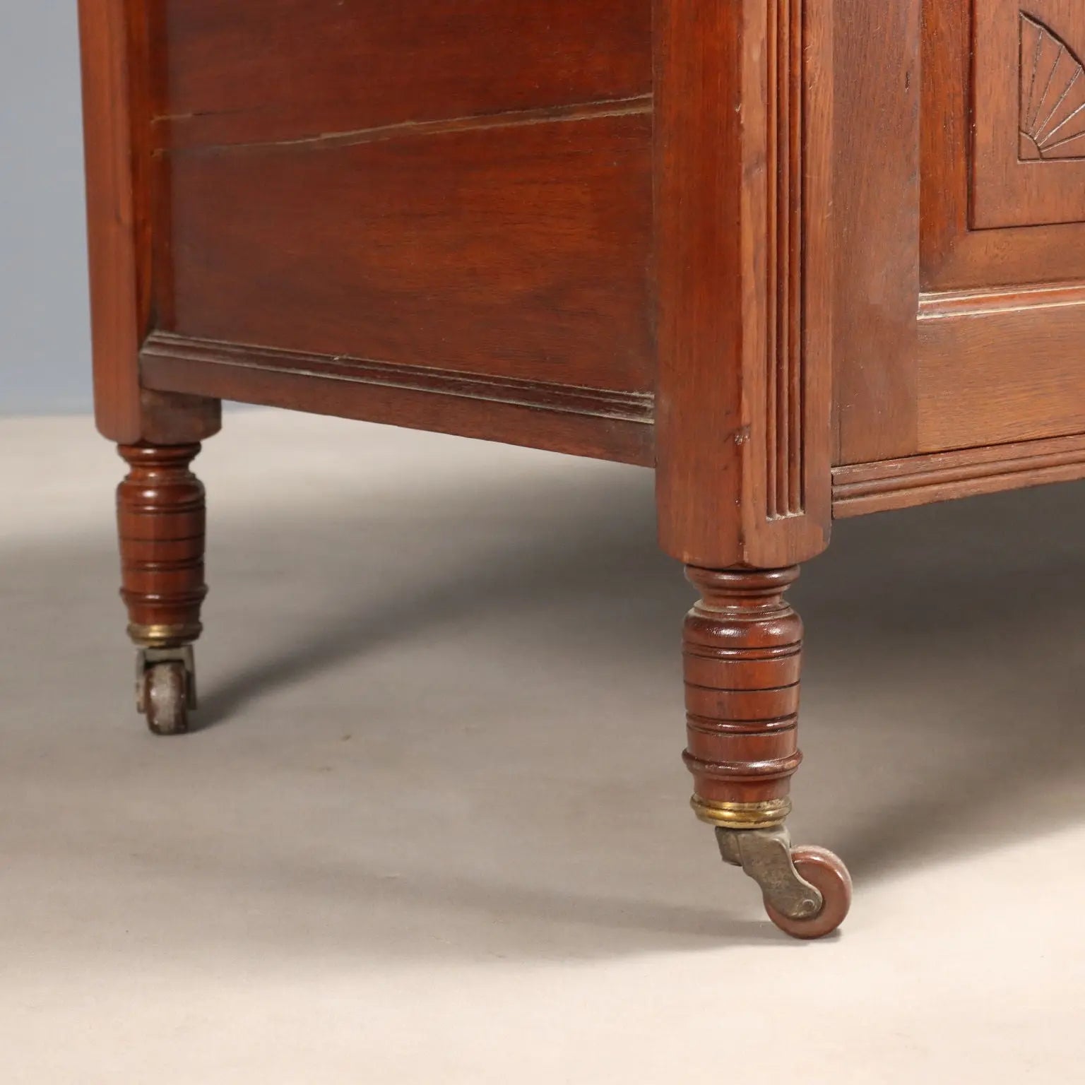 Antique Cupboard Walnut Painted Oak England Early XX Century - England, Early XX Century | Antiques | Cupboards